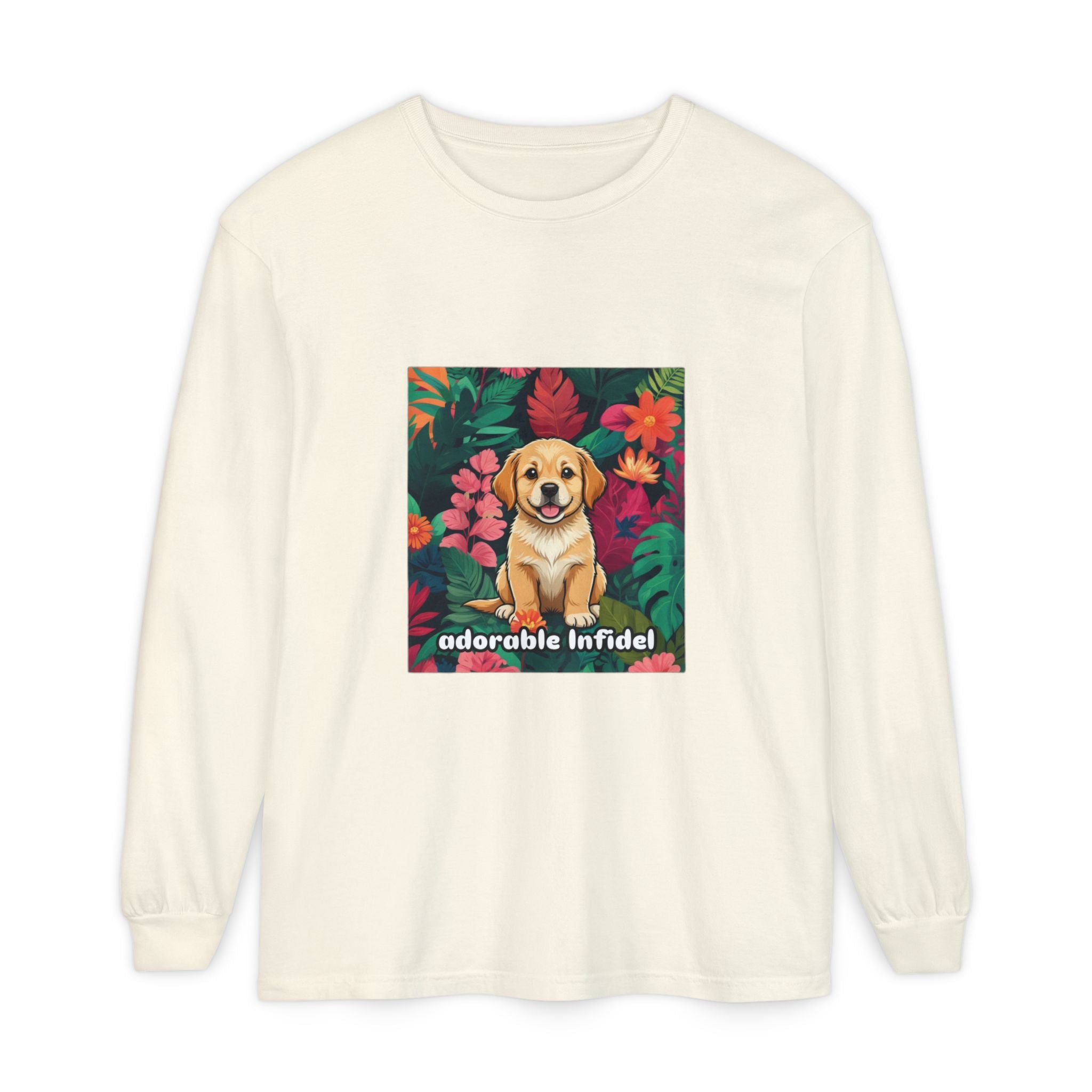 Adorable Infidel Comfort Colors Long Sleeve
