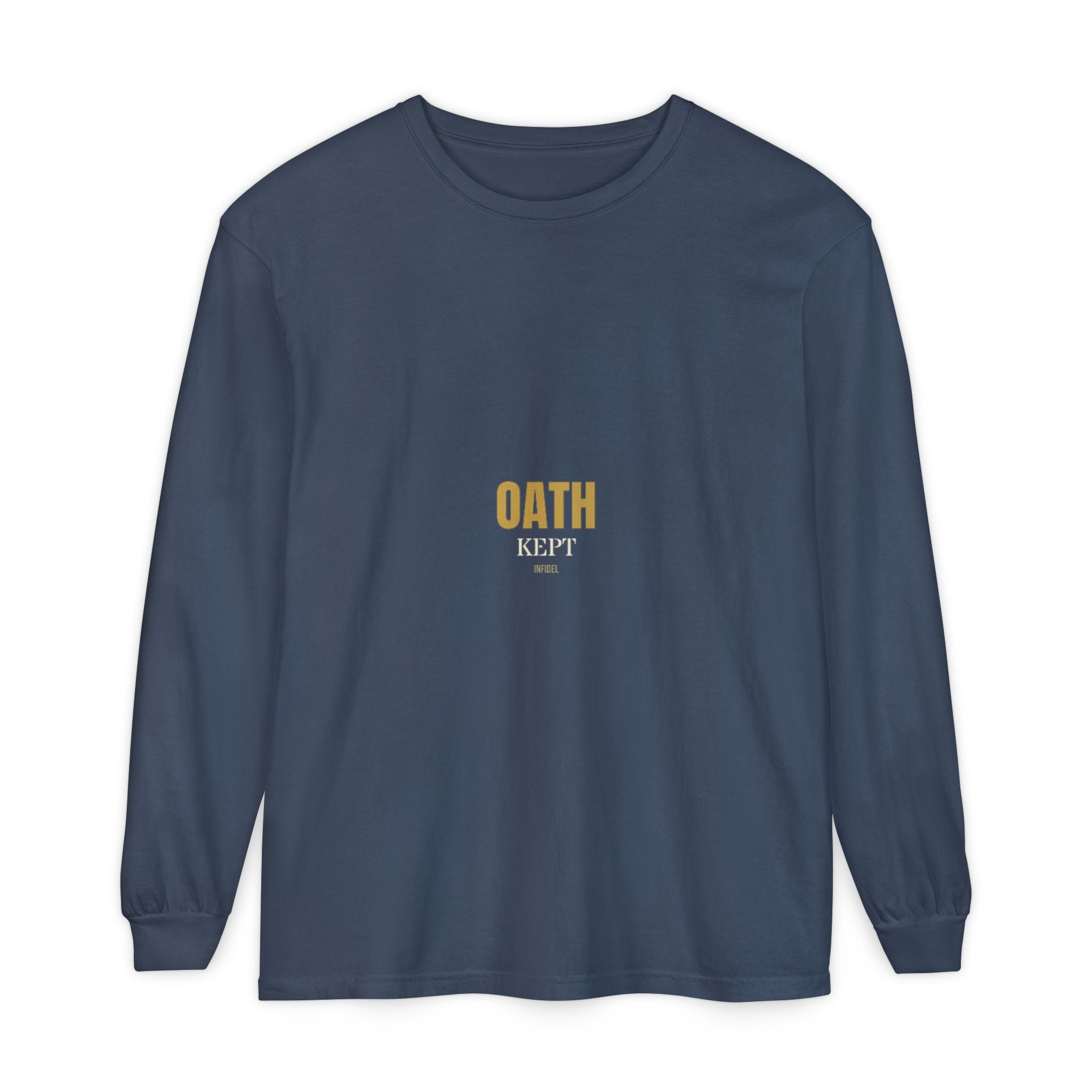 OATH KEPT Comfort Colors Long Sleeve — Comfort Colors long sleeve tee, garment-dyed, relaxed fit