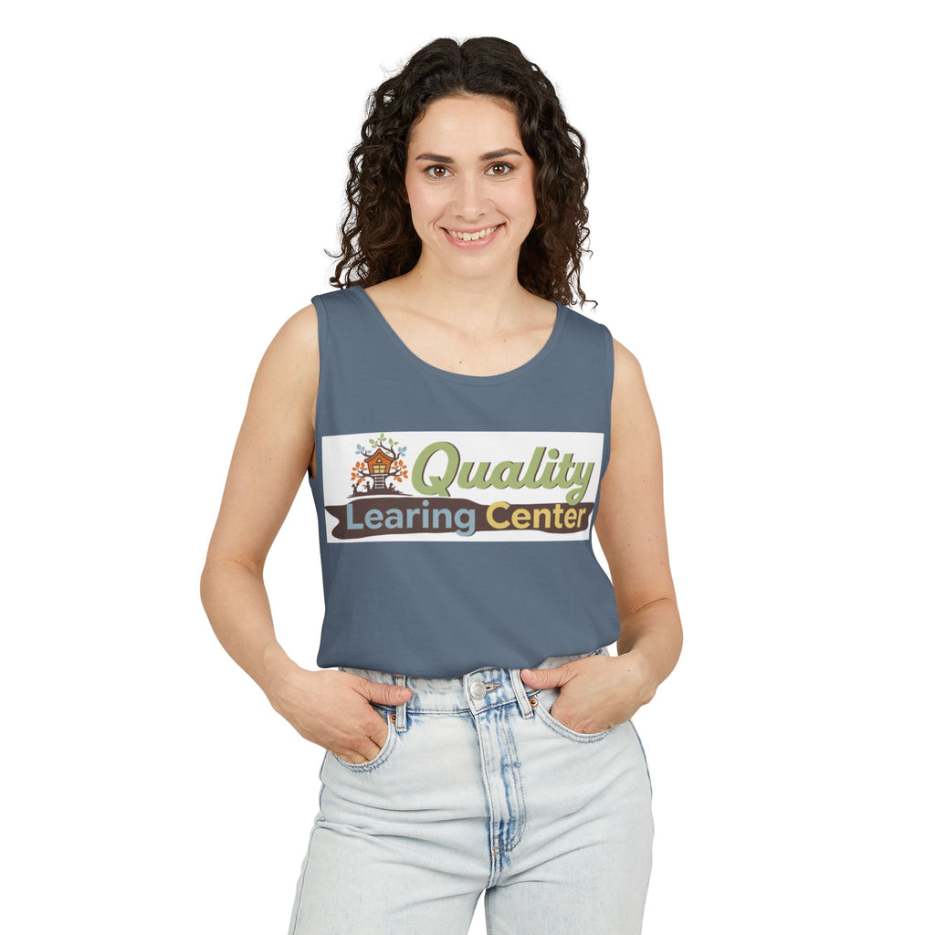 Infidel Learning Center Tee Garment-Dyed Tank Top