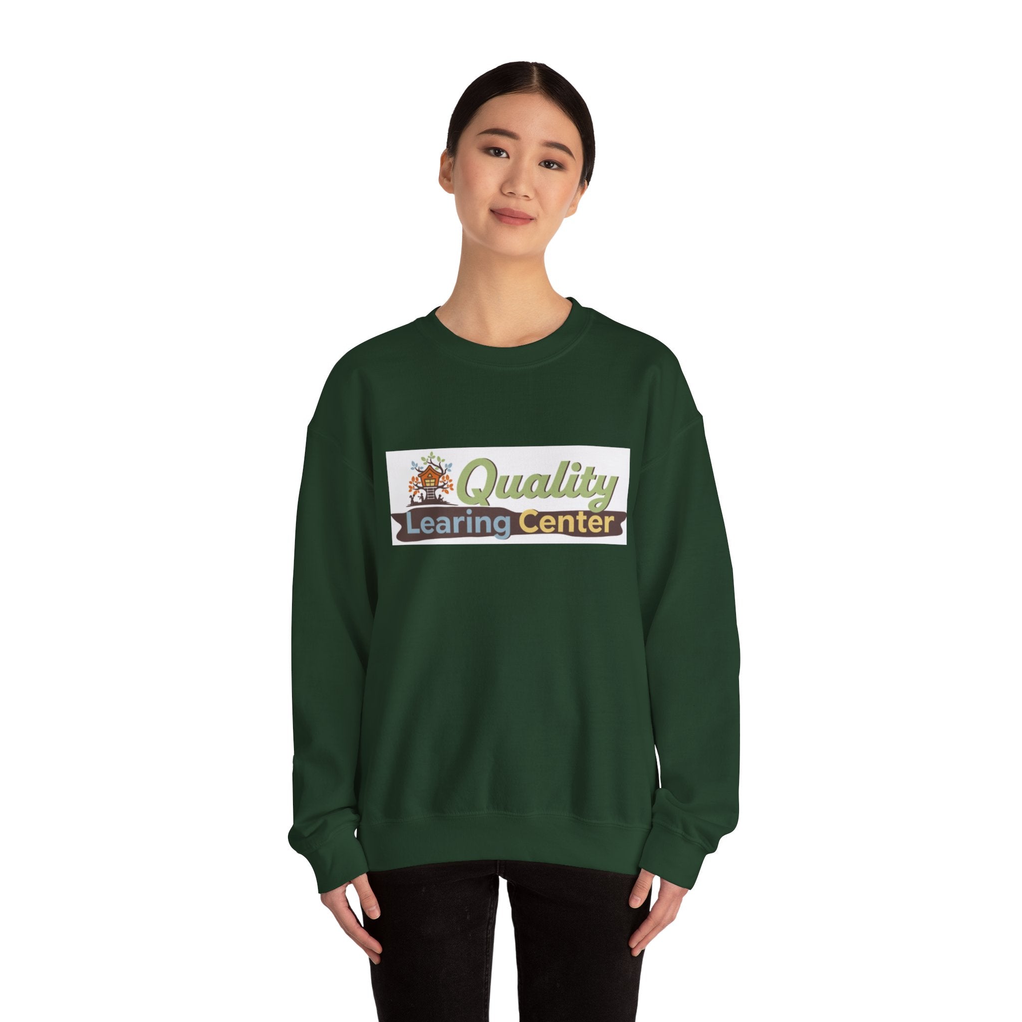 Infidel Learning Center Tee Gildan Crewneck Sweatshirt