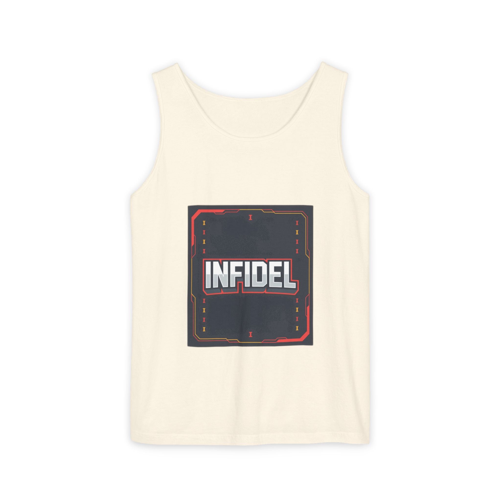 Infidel Pong  Garment-Dyed Tank Top