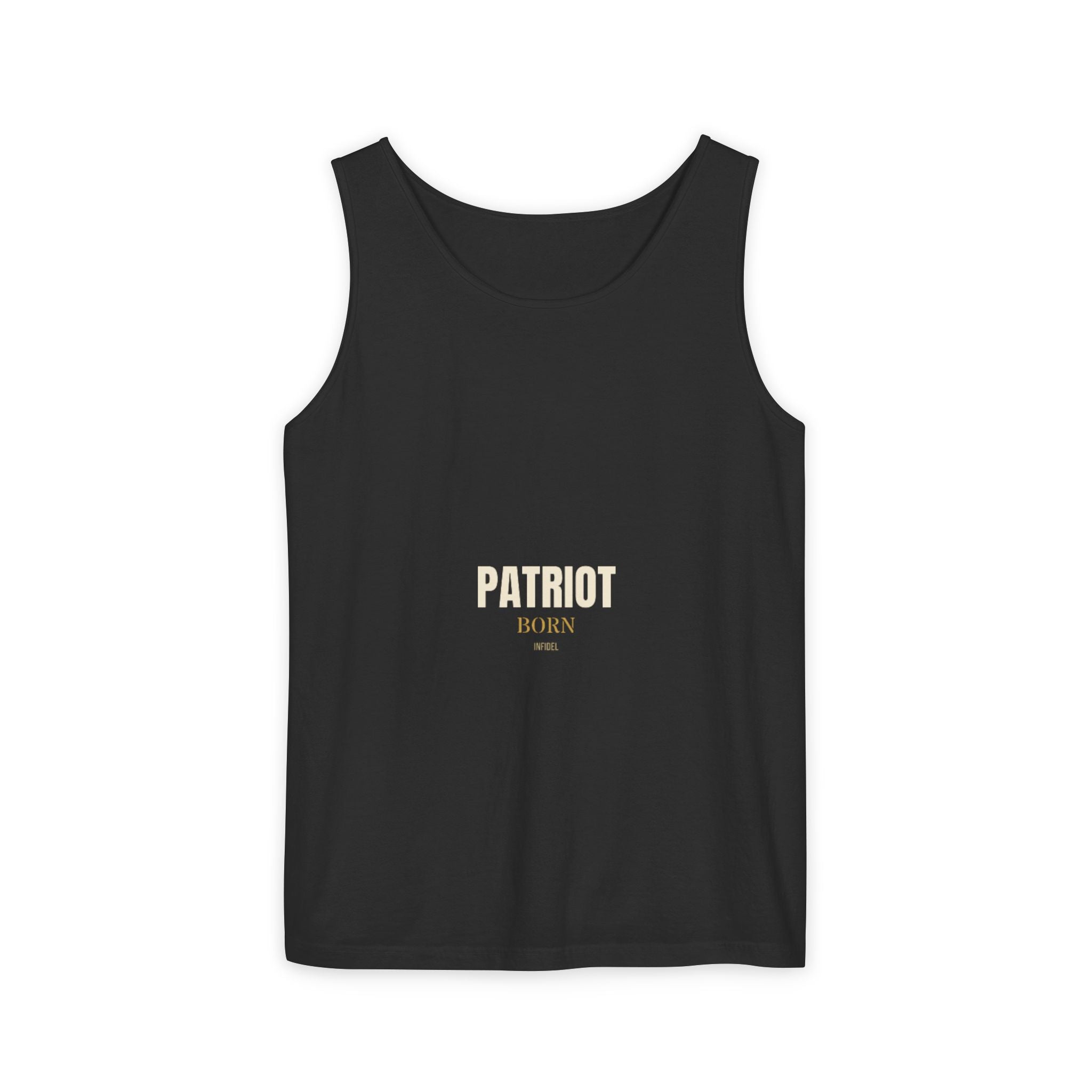 PATRIOT Garment-Dyed Tank Top — Garment-dyed tank top, ringspun cotton, summer weight