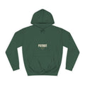 PATRIOT Hoodie — Heavyweight pullover hoodie, 100% cotton, embroidered design