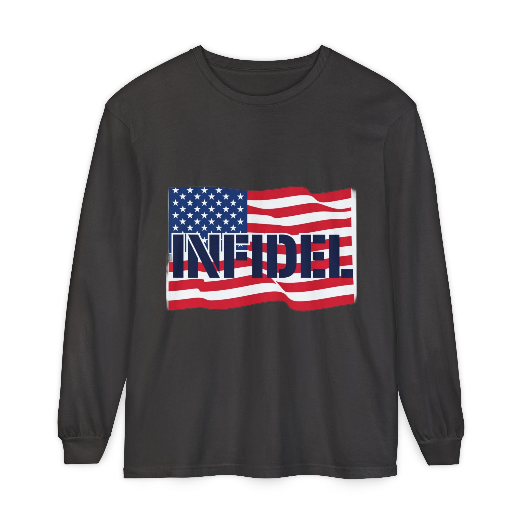 American-Bold Comfort Colors Long Sleeve