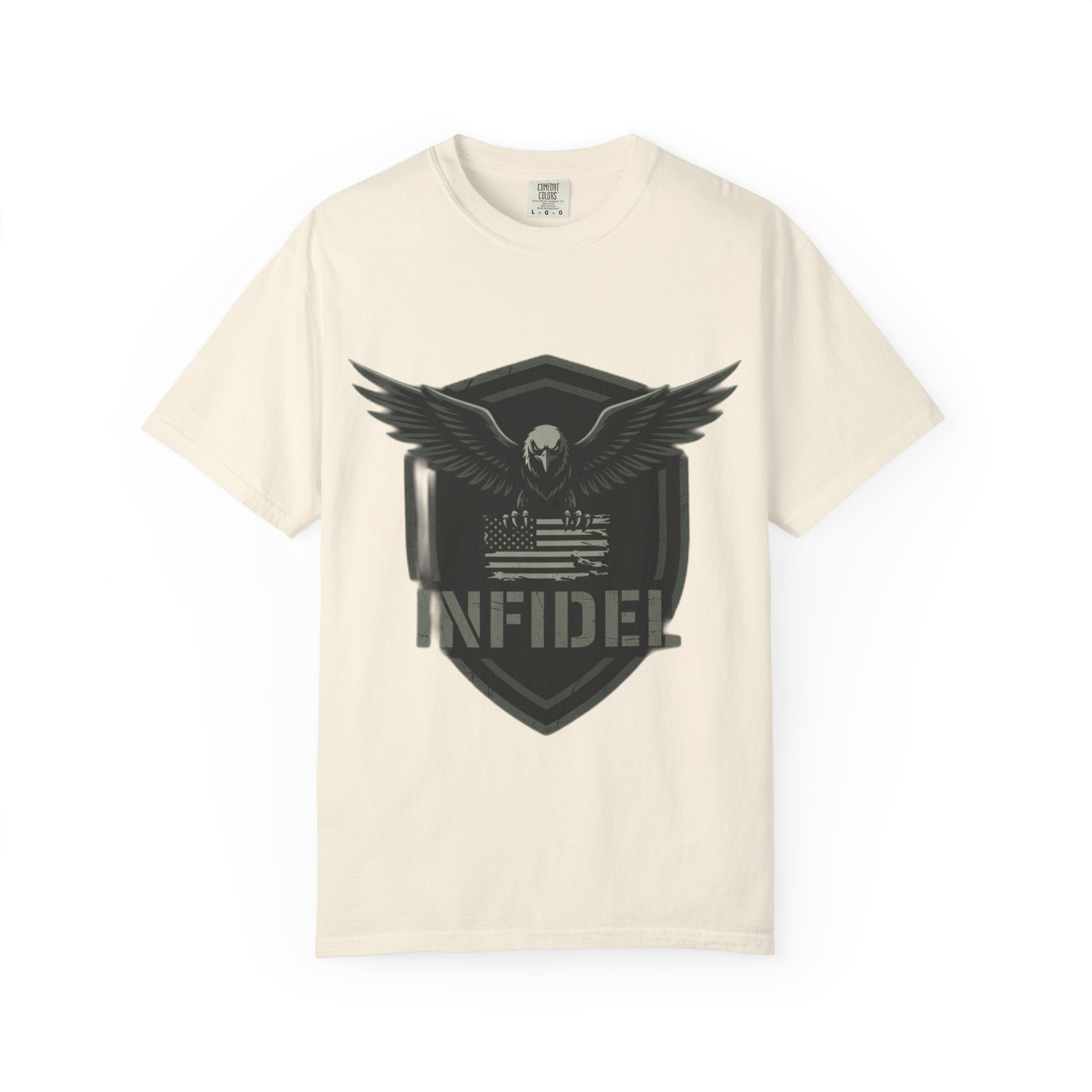 Eagle_Flag Comfort Colors Tee