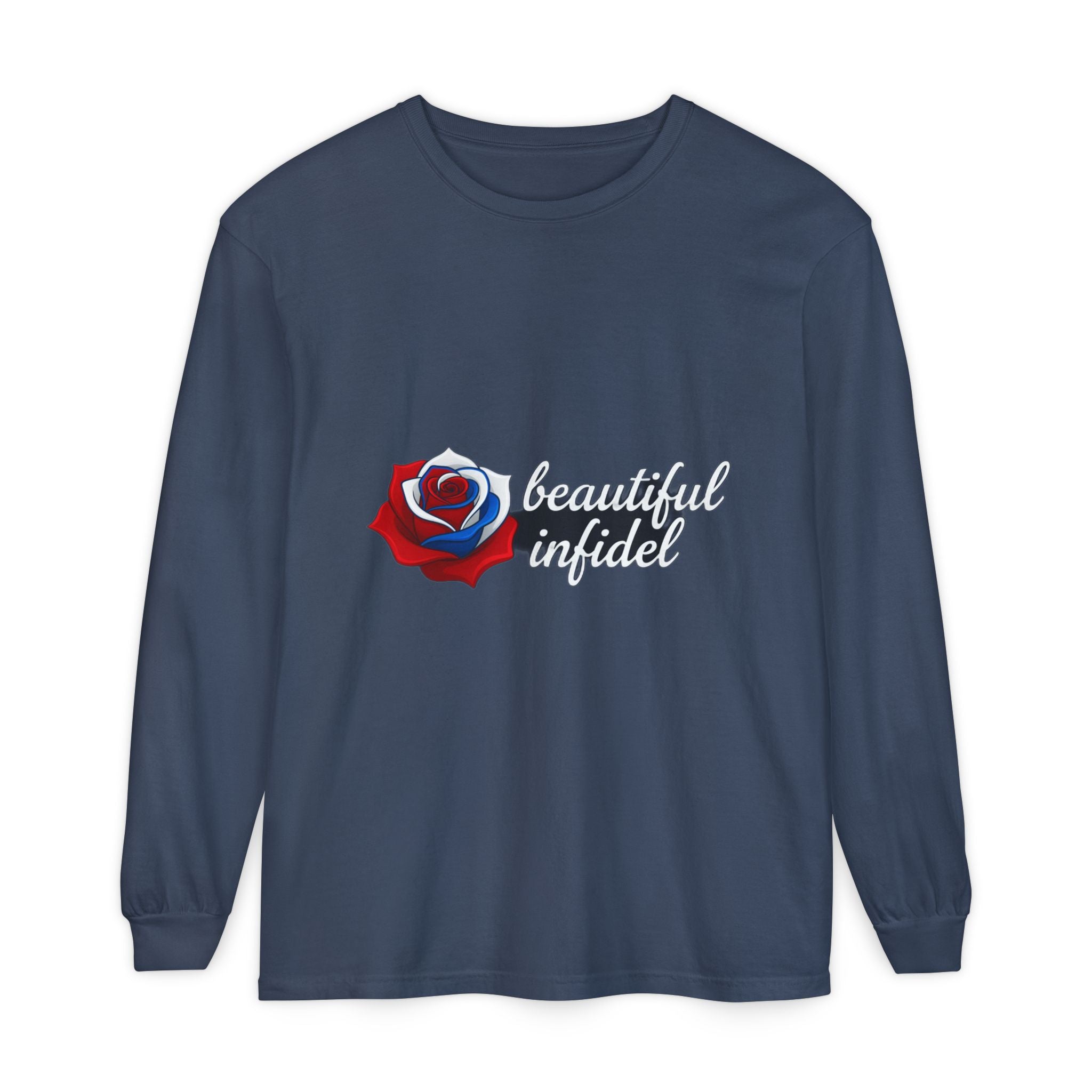 Infidel Beautiful Infidel  Comfort Colors Long Sleeve