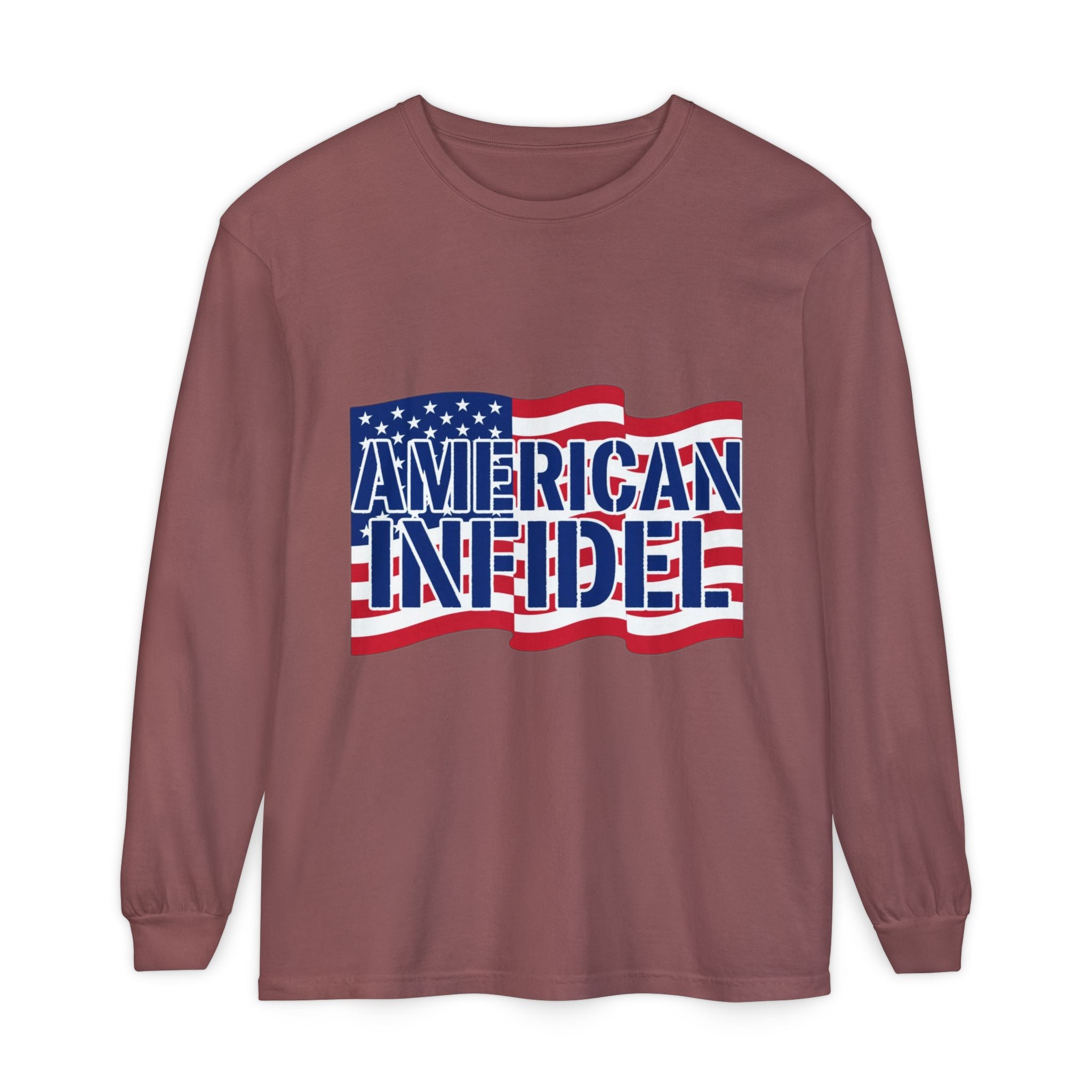 Infidel American Infidel Comfort Colors Long Sleeve