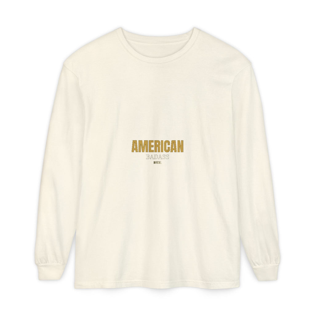 AMERICAN BADASS Comfort Colors Long Sleeve Long-sleeve - Infidel.me Patriotic Apparel