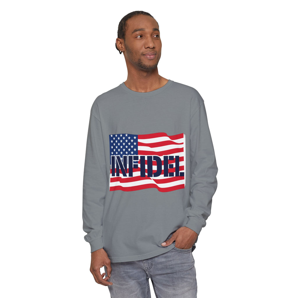 American-Bold Comfort Colors Long Sleeve