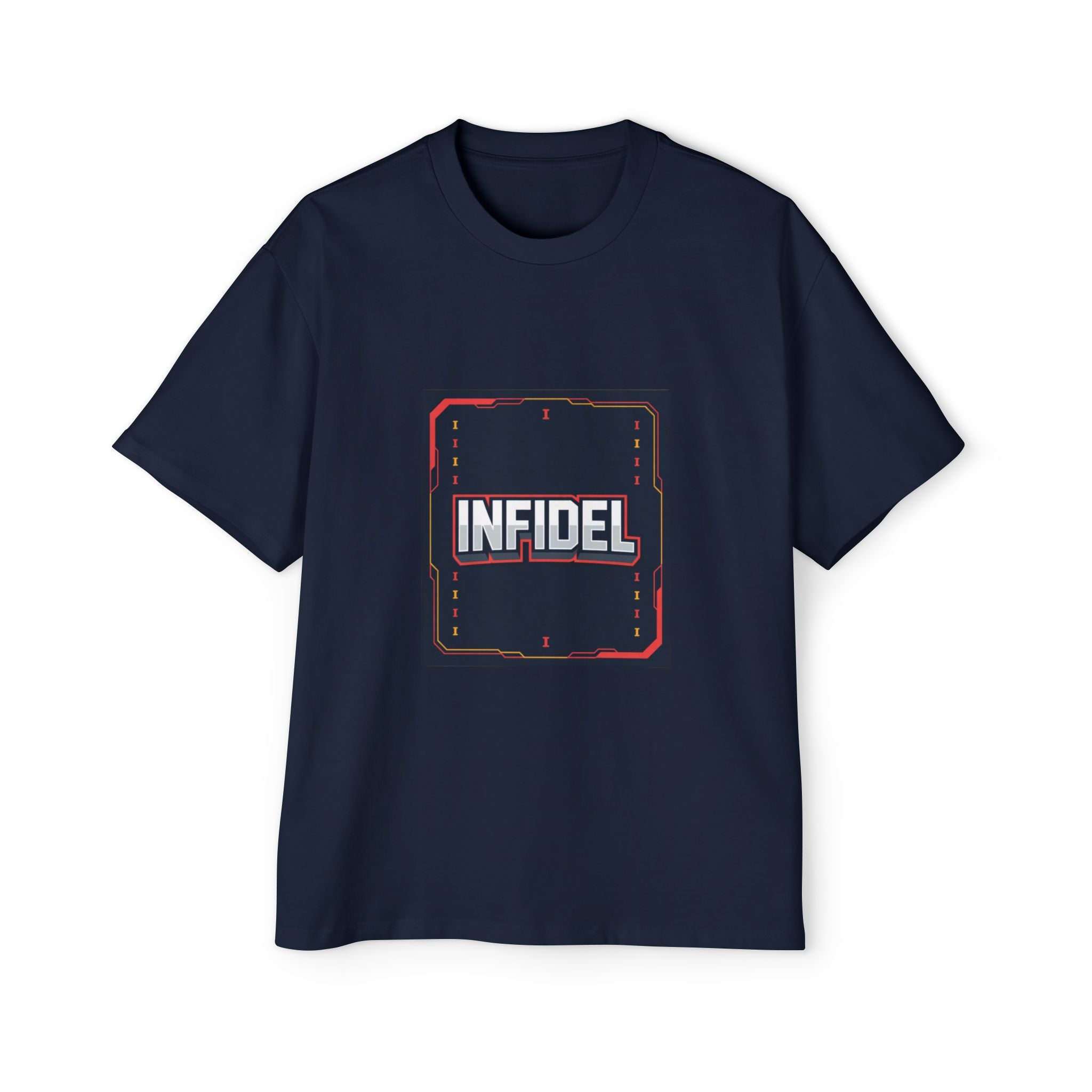 Infidel Pong  Heavy Oversized Tee