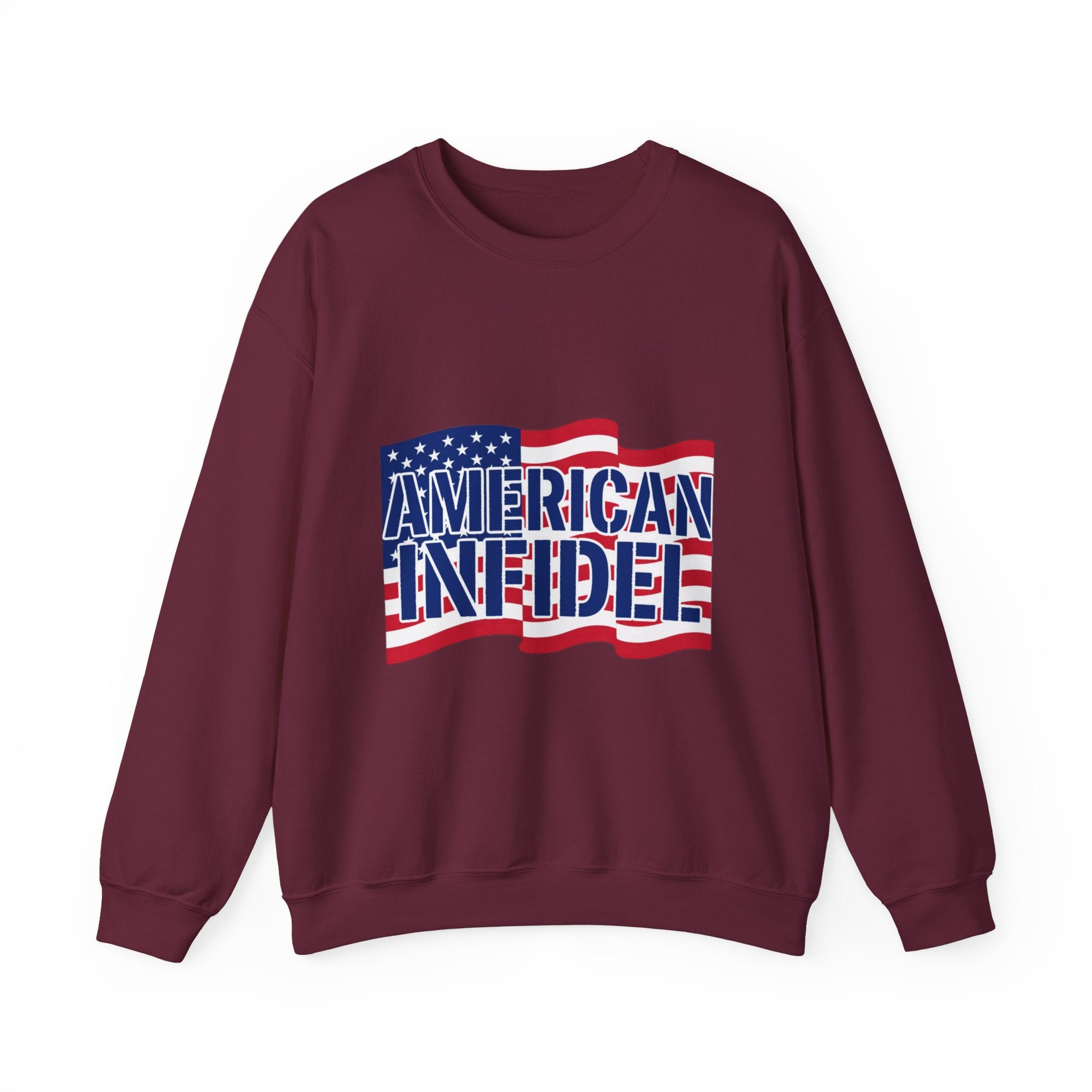 Infidel American Infidel Gildan Crewneck Sweatshirt