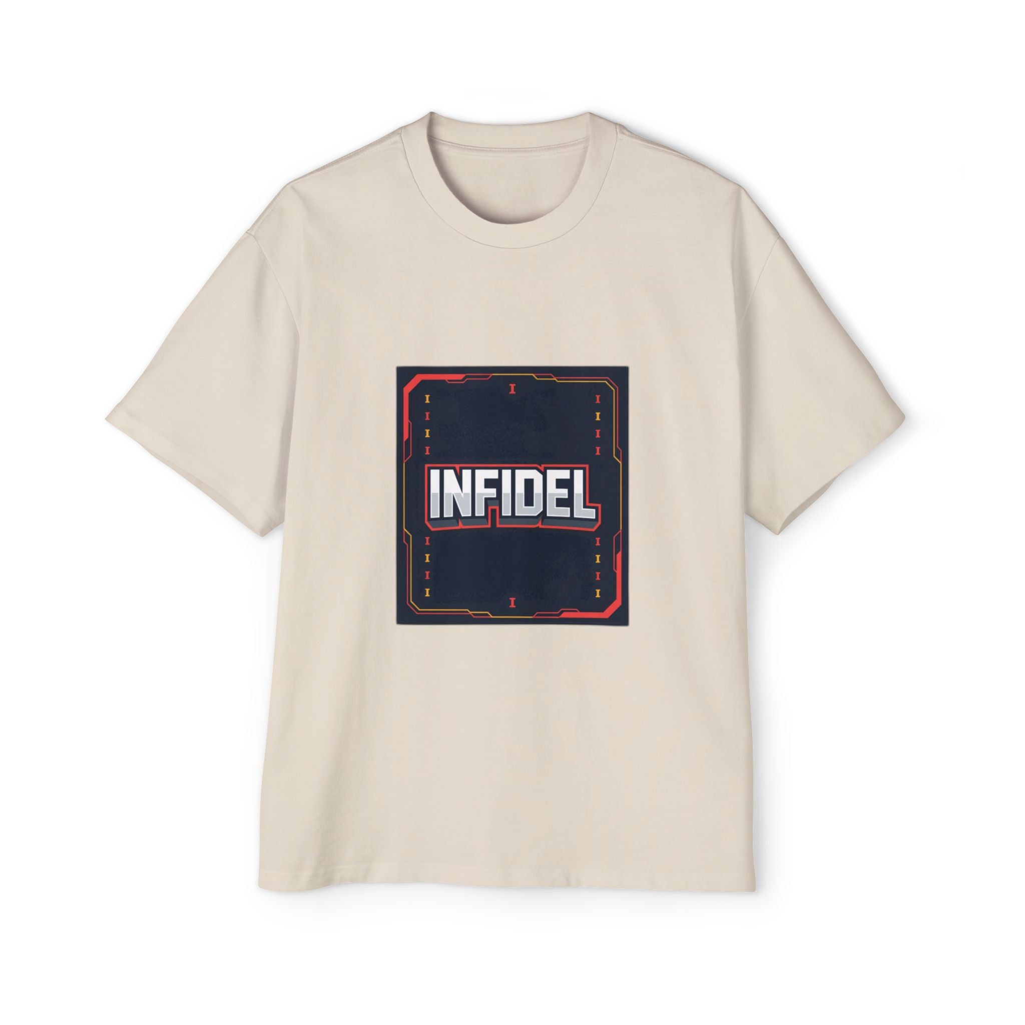 Infidel Pong  Heavy Oversized Tee