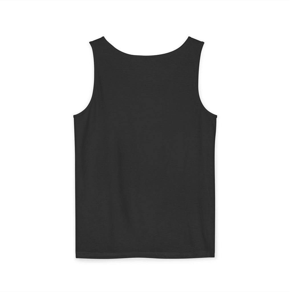 SHALL NOT BE Garment-Dyed Tank Top — Garment-dyed tank top, ringspun cotton, summer weight