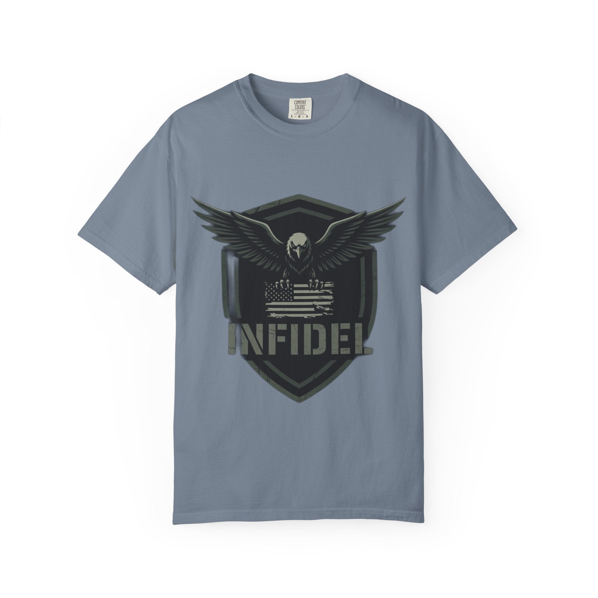 Eagle_Flag Comfort Colors Tee
