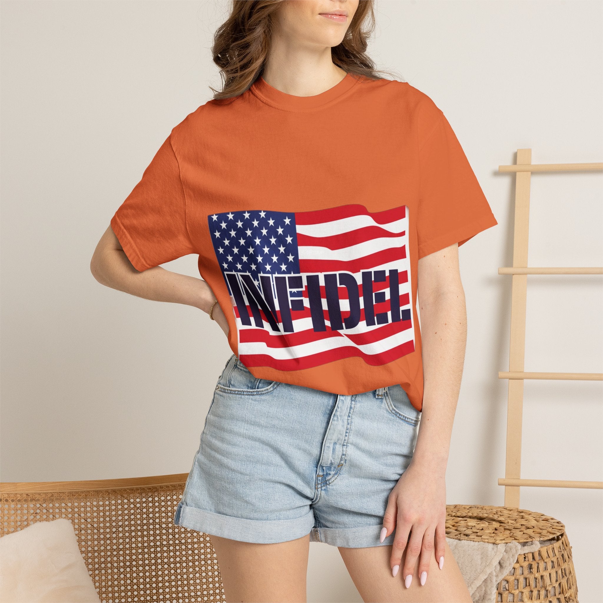 American-Bold Comfort Colors Tee