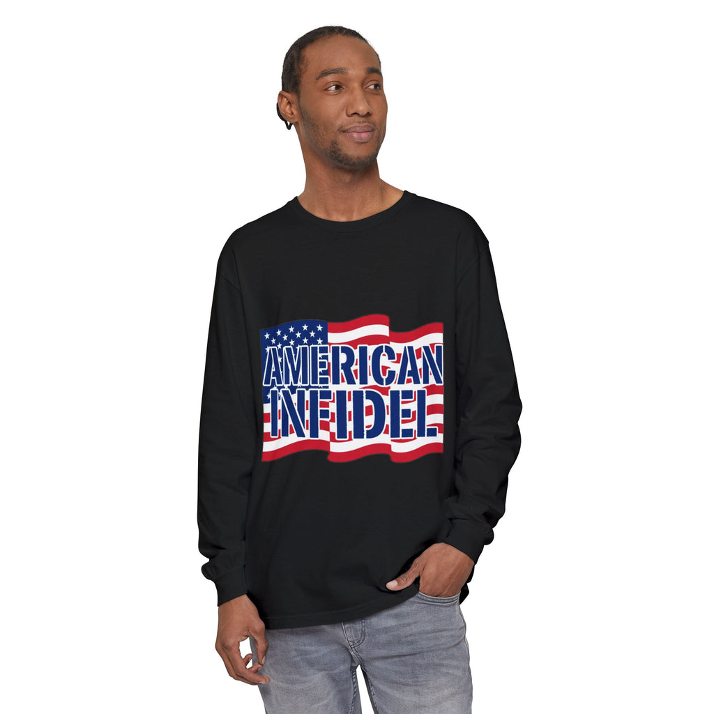 Infidel American Infidel Comfort Colors Long Sleeve