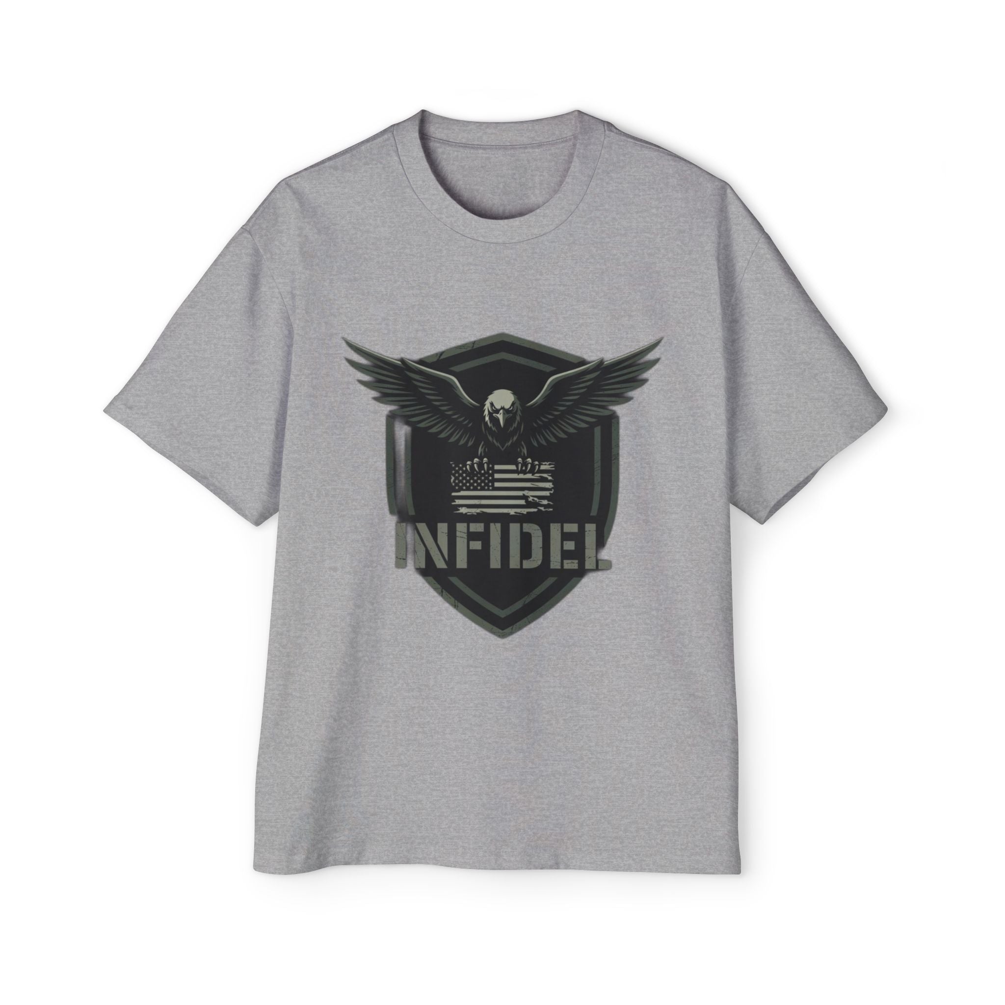 Eagle_Flag Heavy Oversized Tee