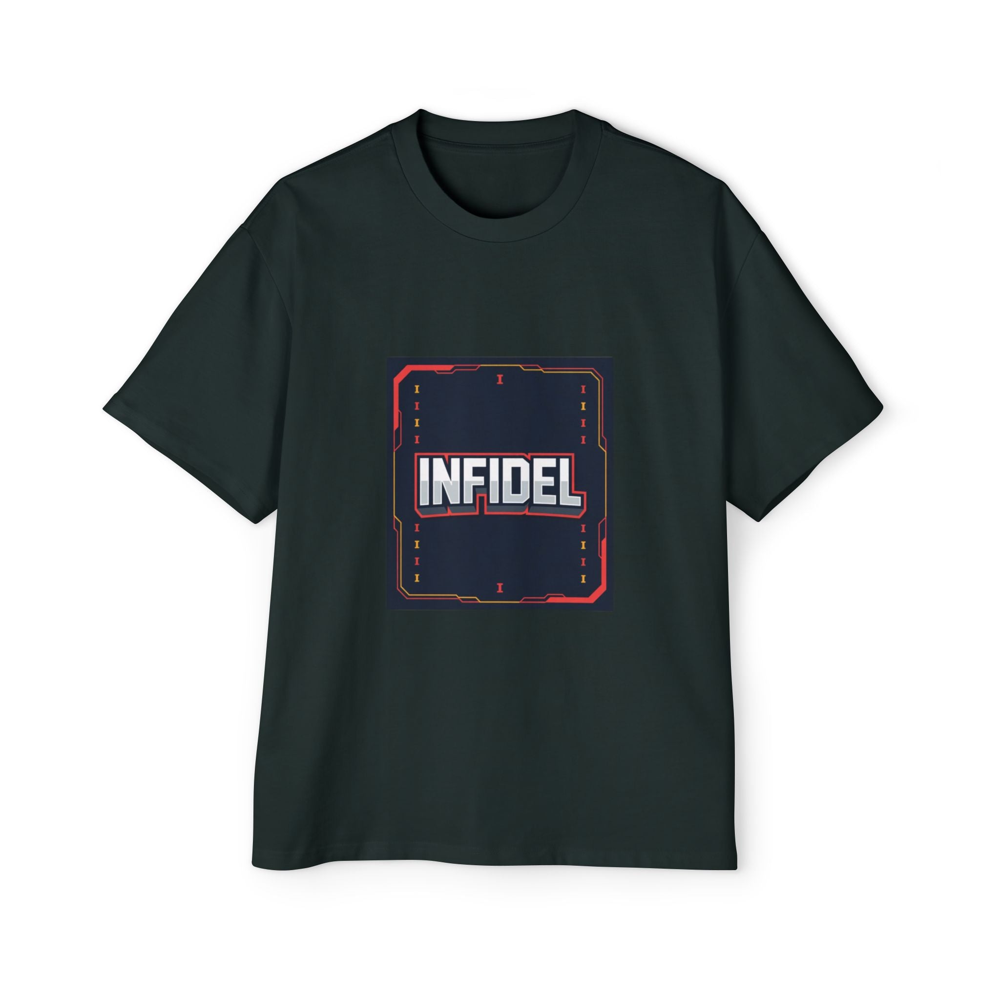 Infidel Pong  Heavy Oversized Tee