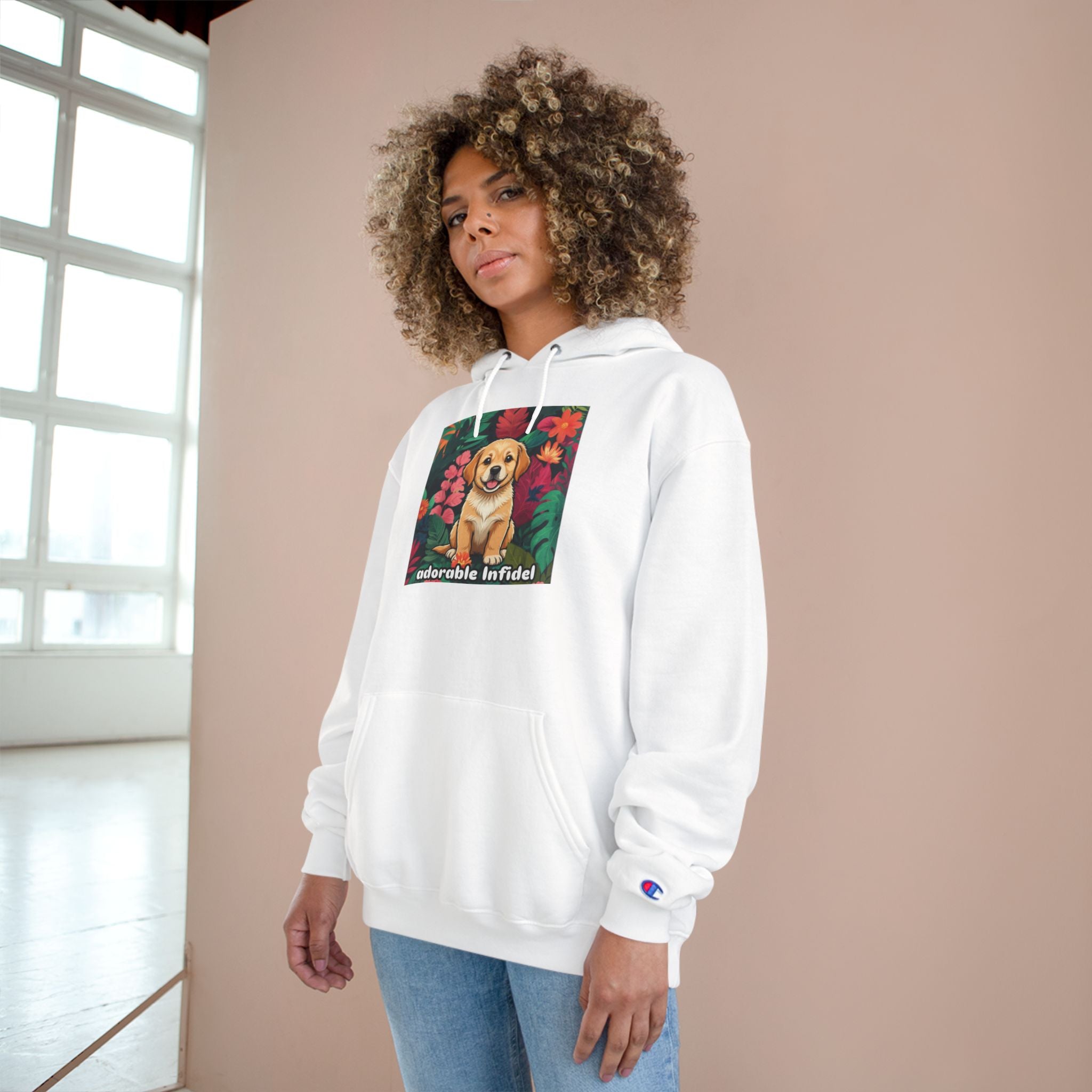 Adorable Infidel Champion Hoodie