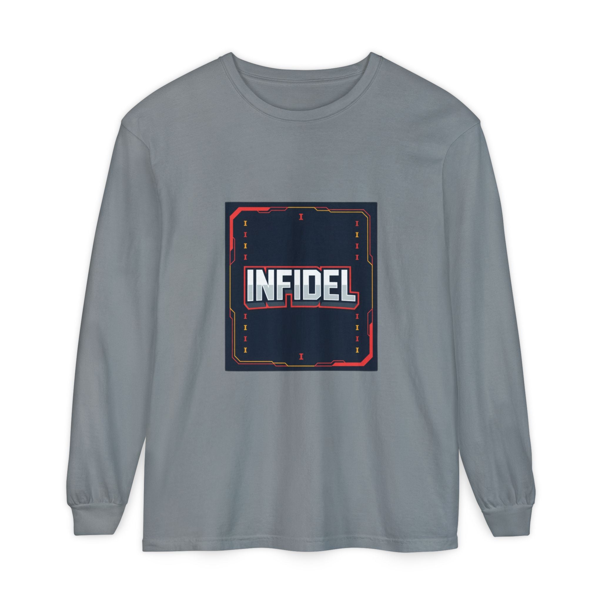 Infidel Pong  Comfort Colors Long Sleeve