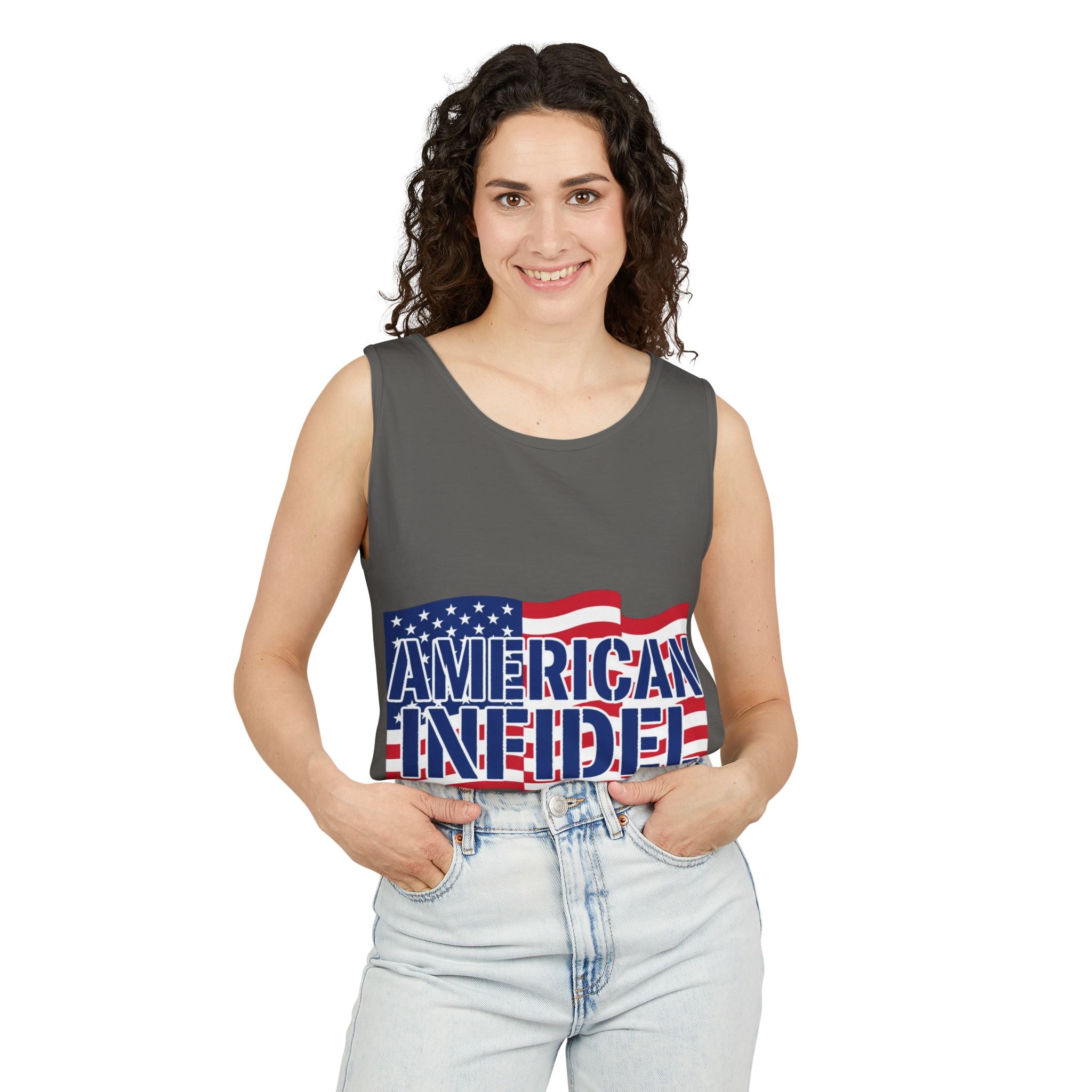 Infidel American Infidel Garment-Dyed Tank Top