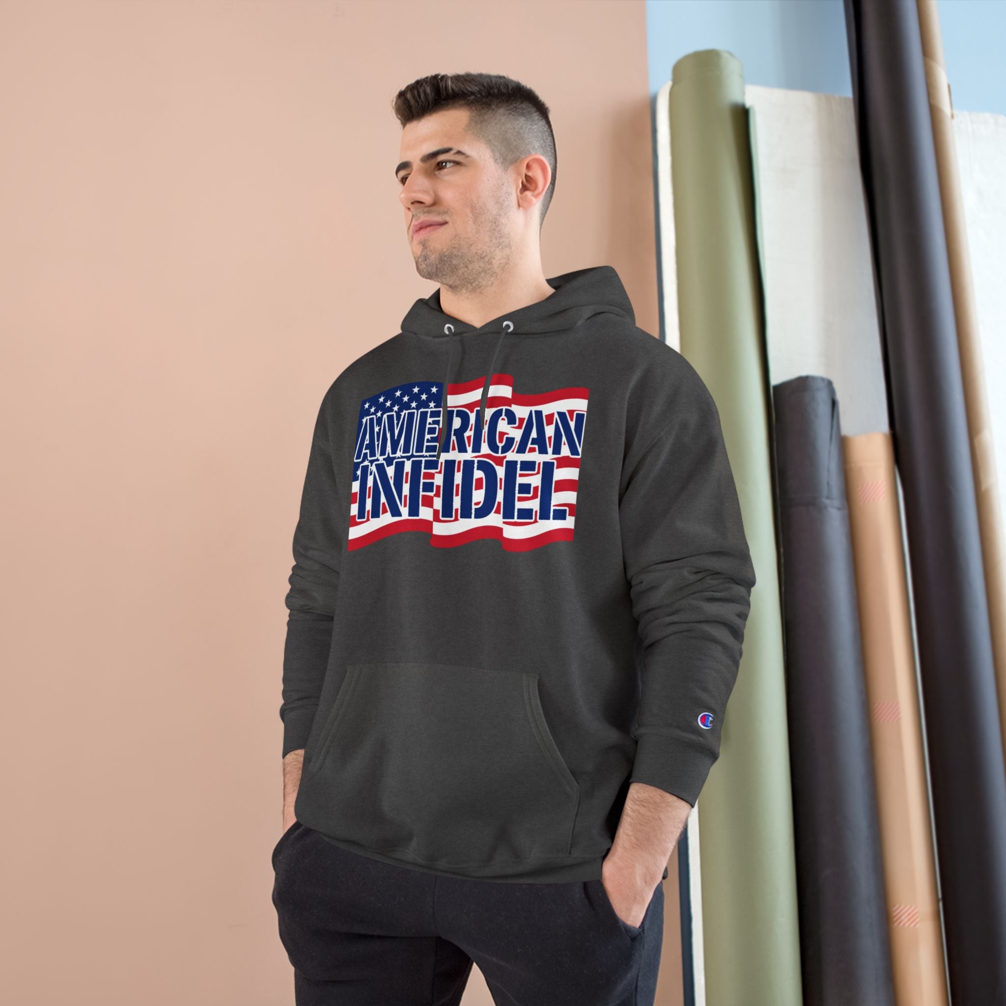 Infidel American Infidel Champion Hoodie