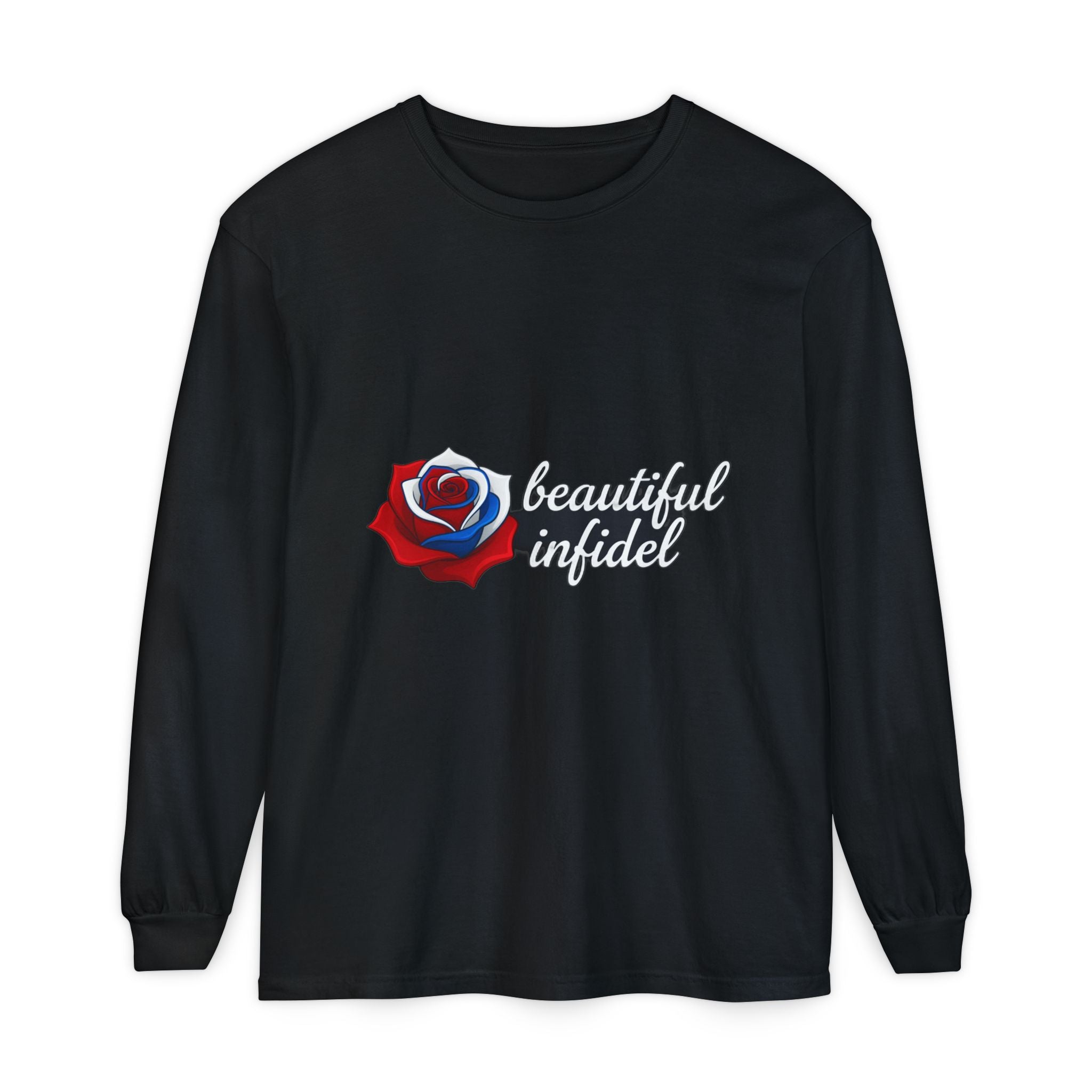 Infidel Beautiful Infidel  Comfort Colors Long Sleeve