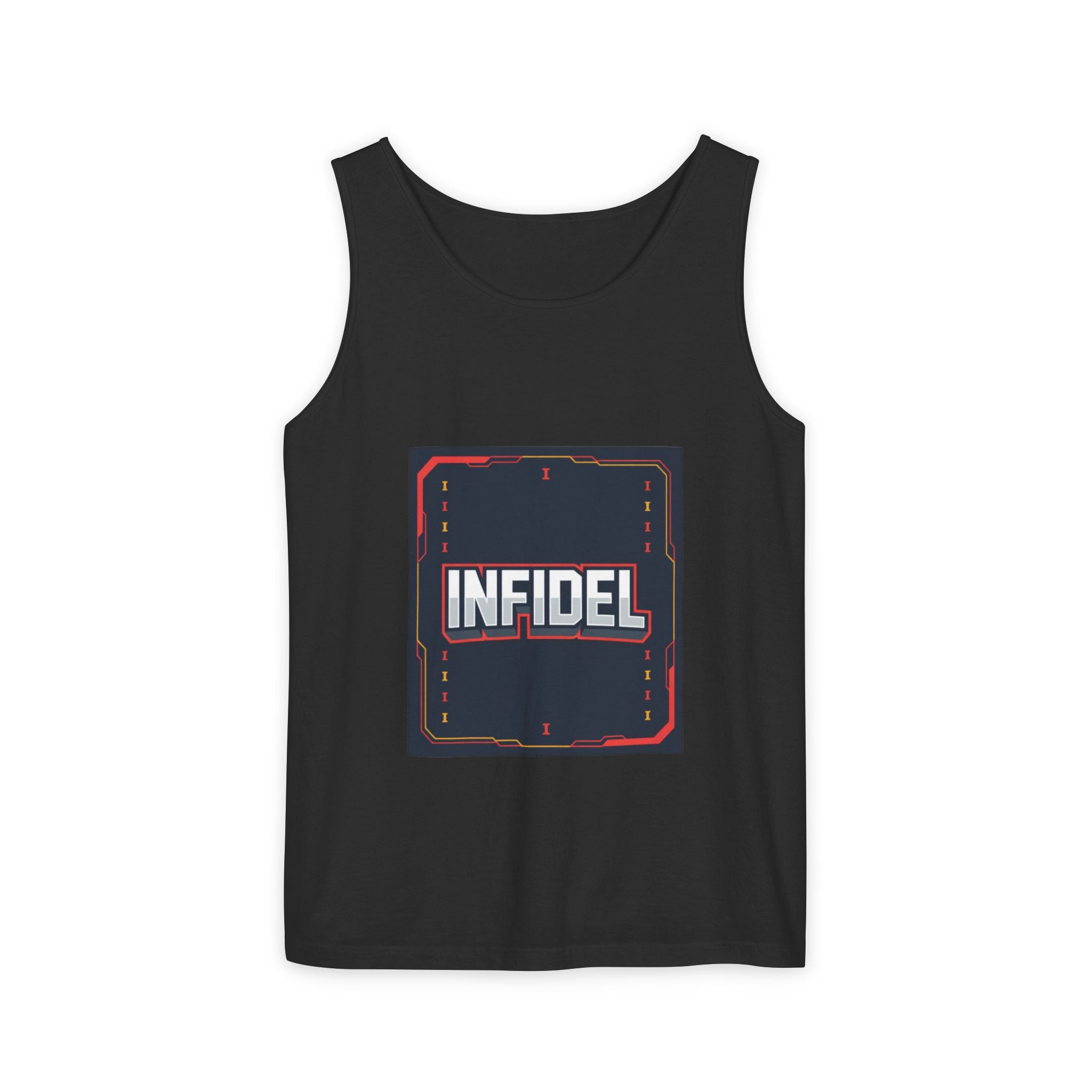Infidel Pong  Garment-Dyed Tank Top