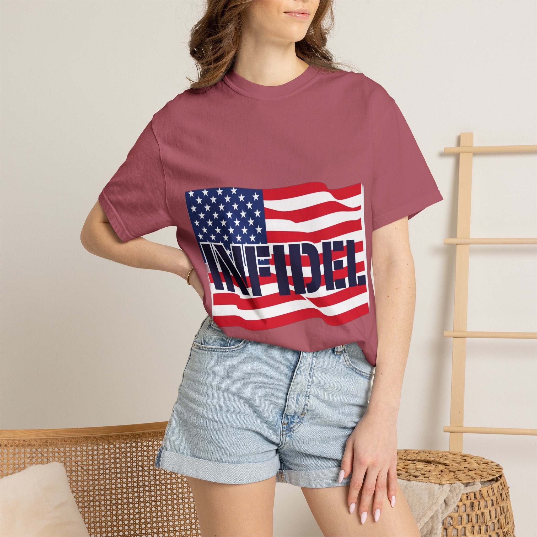 American-Bold Comfort Colors Tee