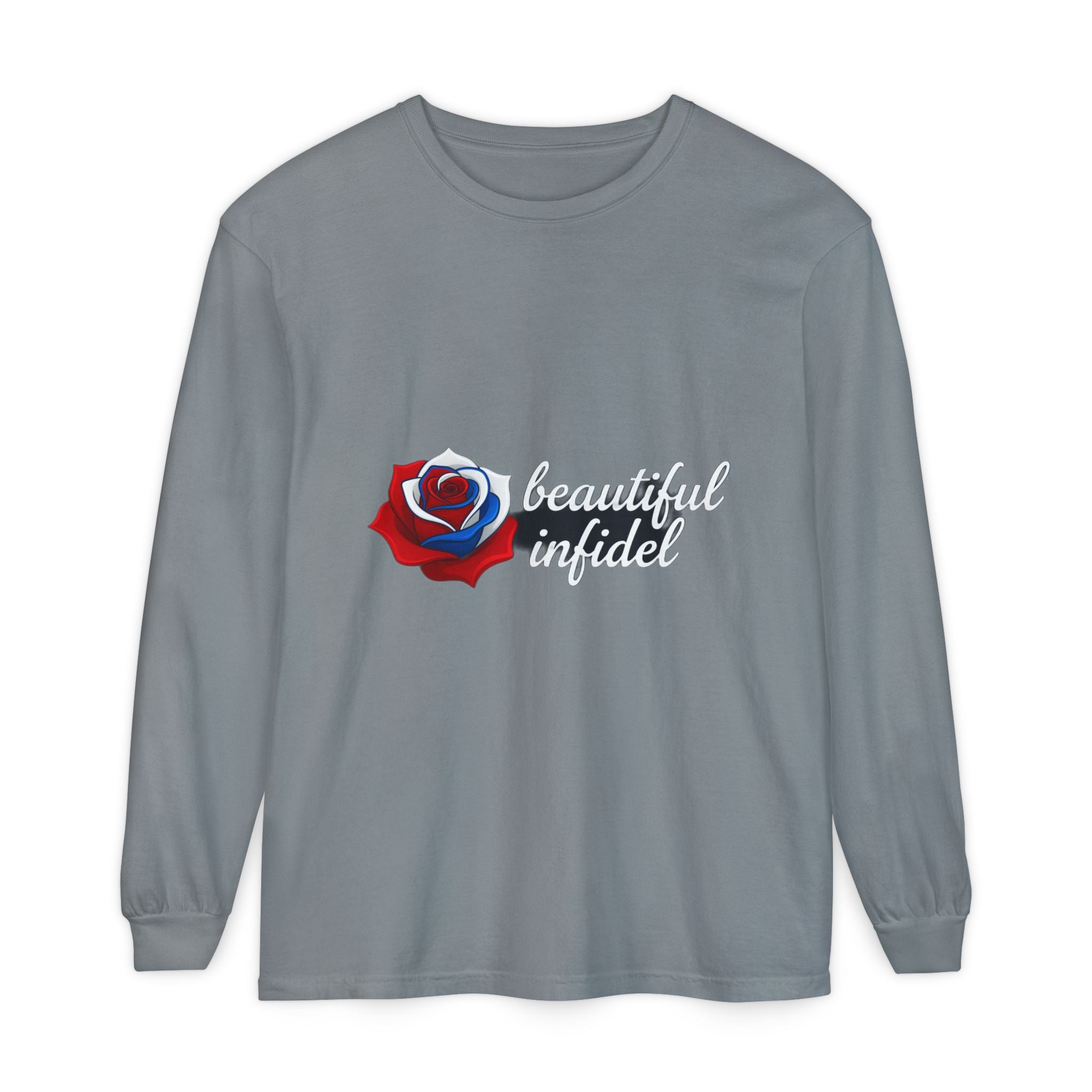 Infidel Beautiful Infidel  Comfort Colors Long Sleeve