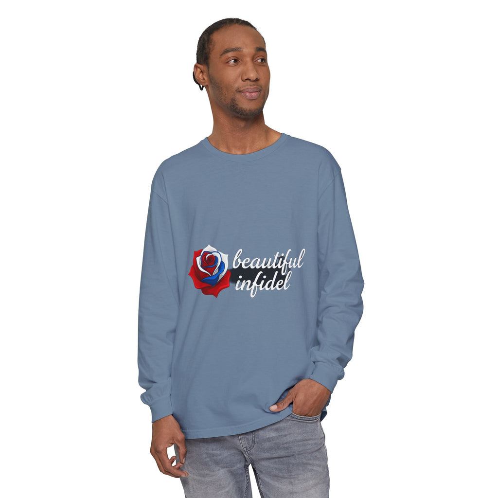 Infidel Beautiful Infidel  Comfort Colors Long Sleeve