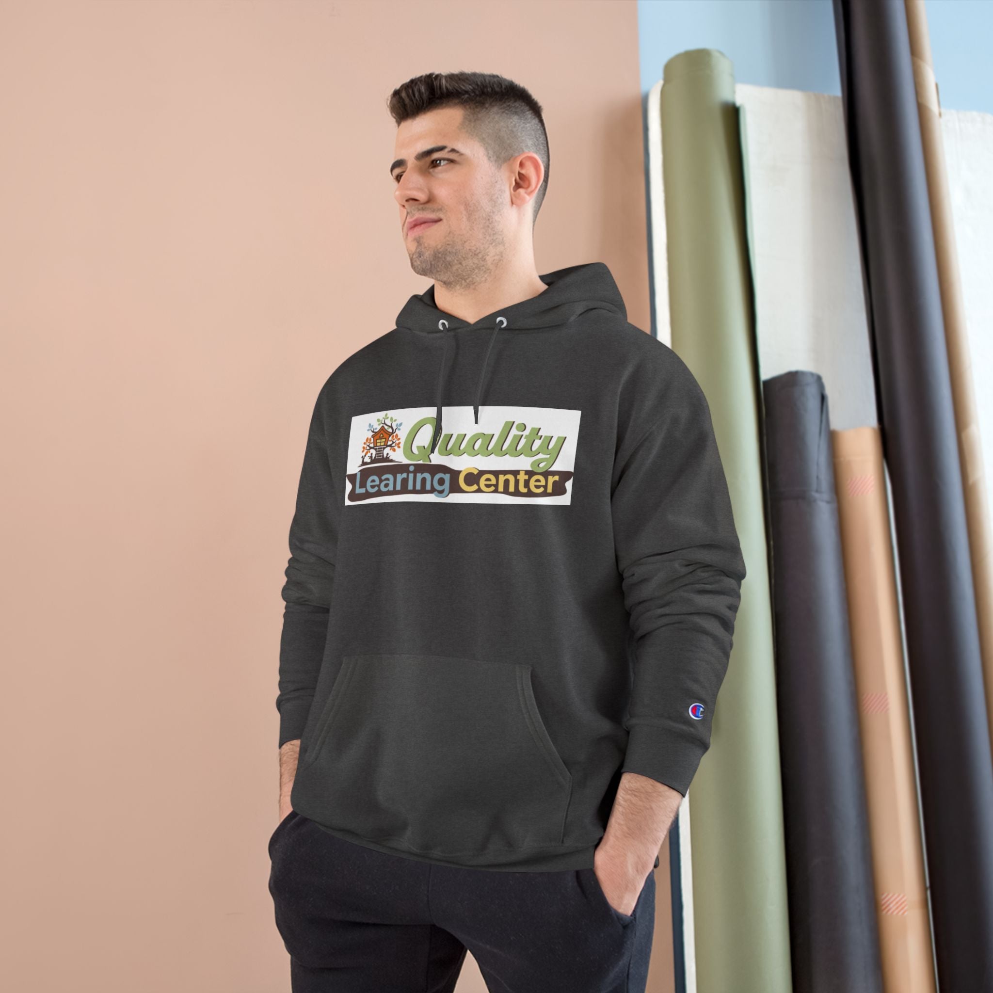 Infidel Learning Center Tee Champion Hoodie