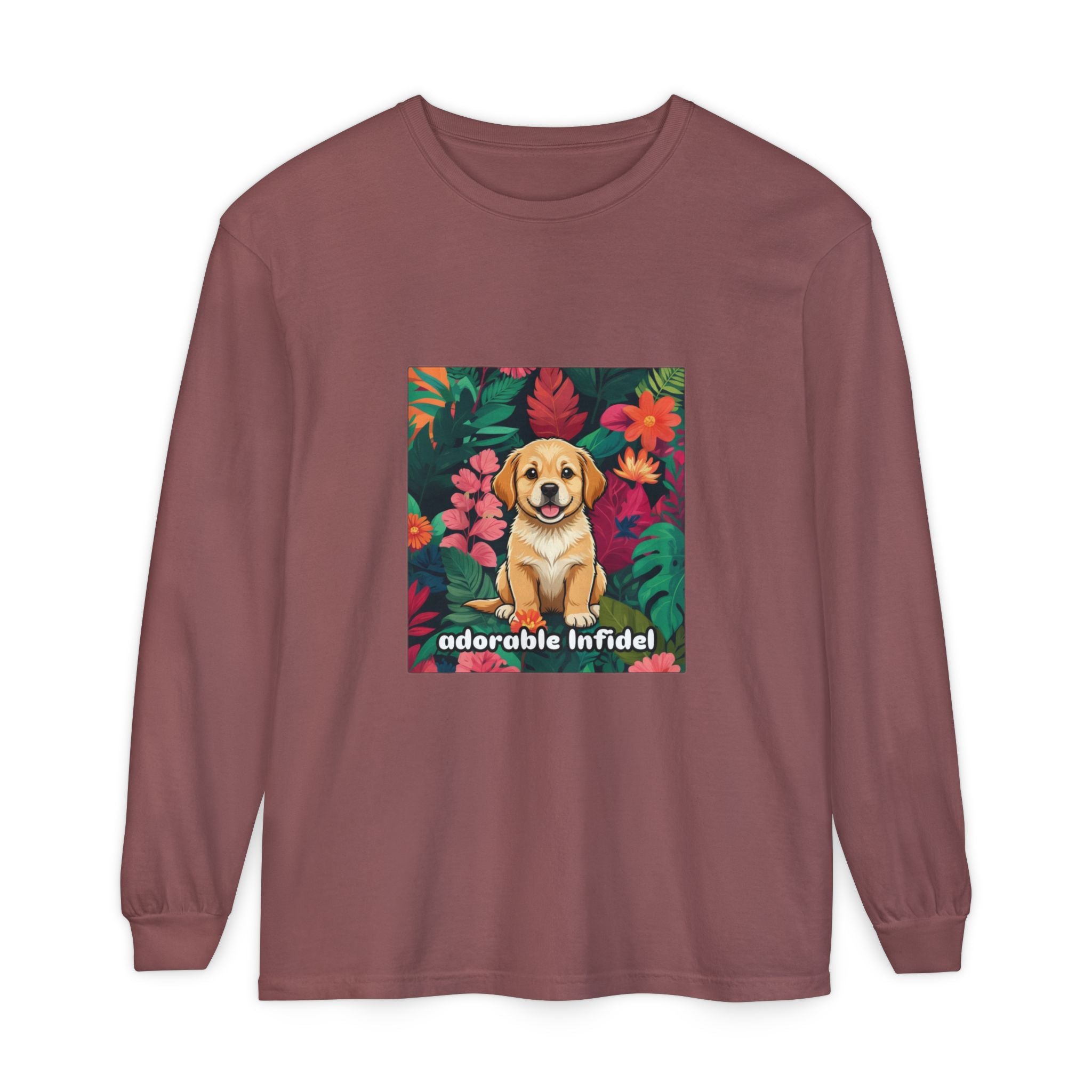 Adorable Infidel Comfort Colors Long Sleeve