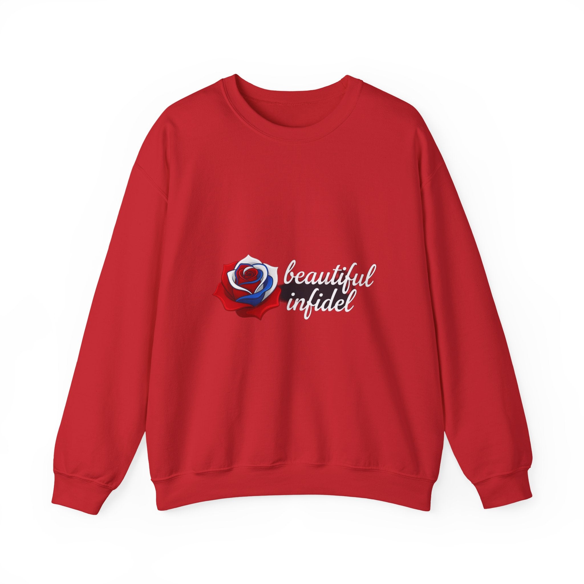 Infidel Beautiful Infidel  Gildan Crewneck Sweatshirt