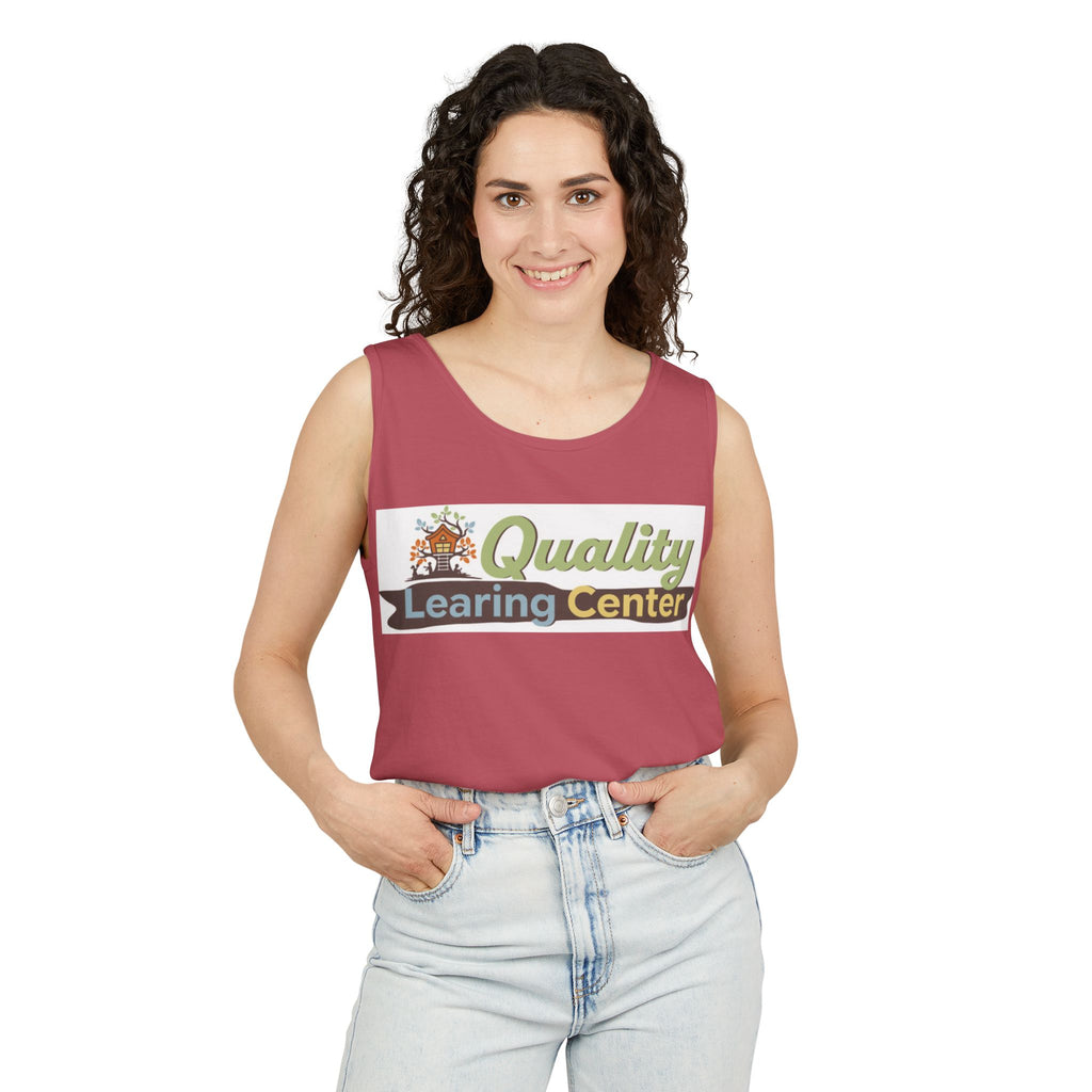 Infidel Learning Center Tee Garment-Dyed Tank Top