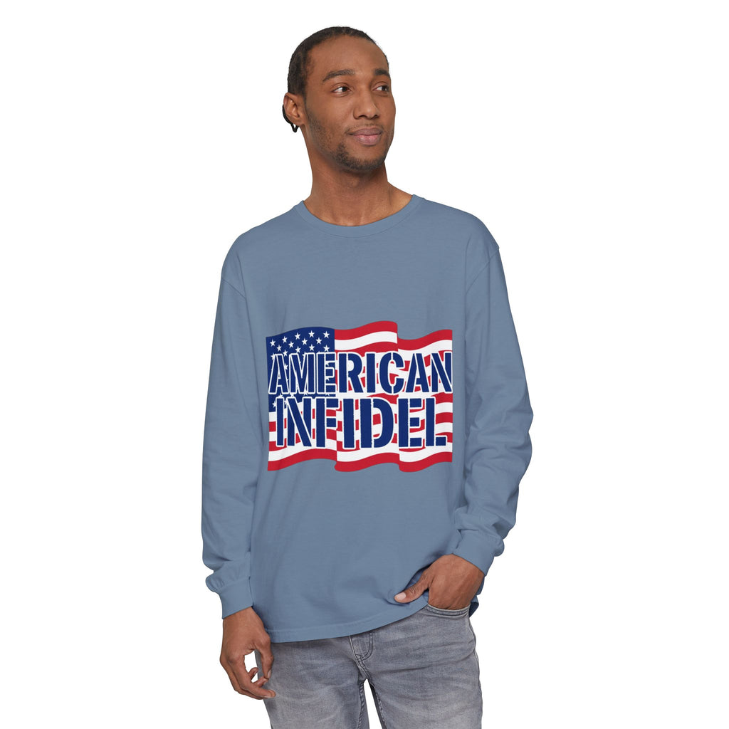 Infidel American Infidel Comfort Colors Long Sleeve