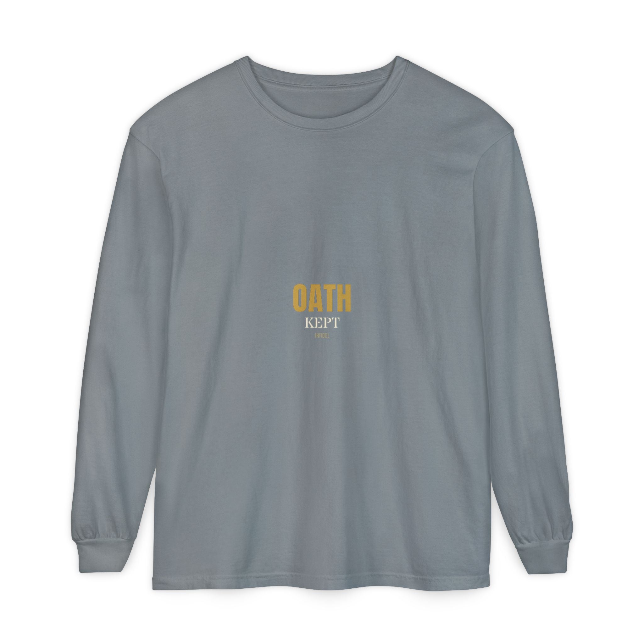 OATH KEPT Comfort Colors Long Sleeve — Comfort Colors long sleeve tee, garment-dyed, relaxed fit