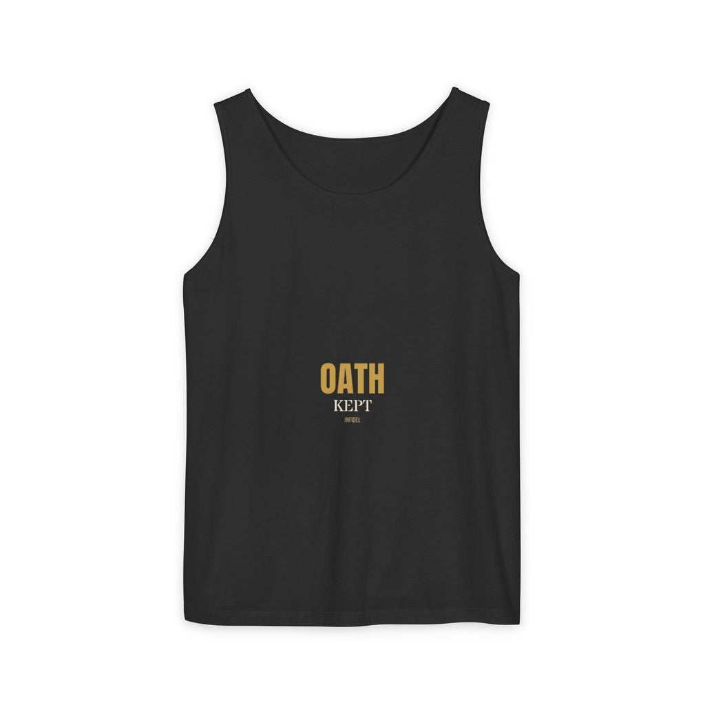 OATH KEPT Garment-Dyed Tank Top — Garment-dyed tank top, ringspun cotton, summer weight