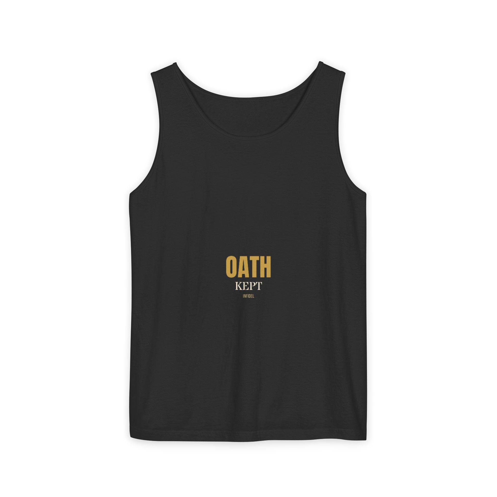 OATH KEPT Garment-Dyed Tank Top — Garment-dyed tank top, ringspun cotton, summer weight