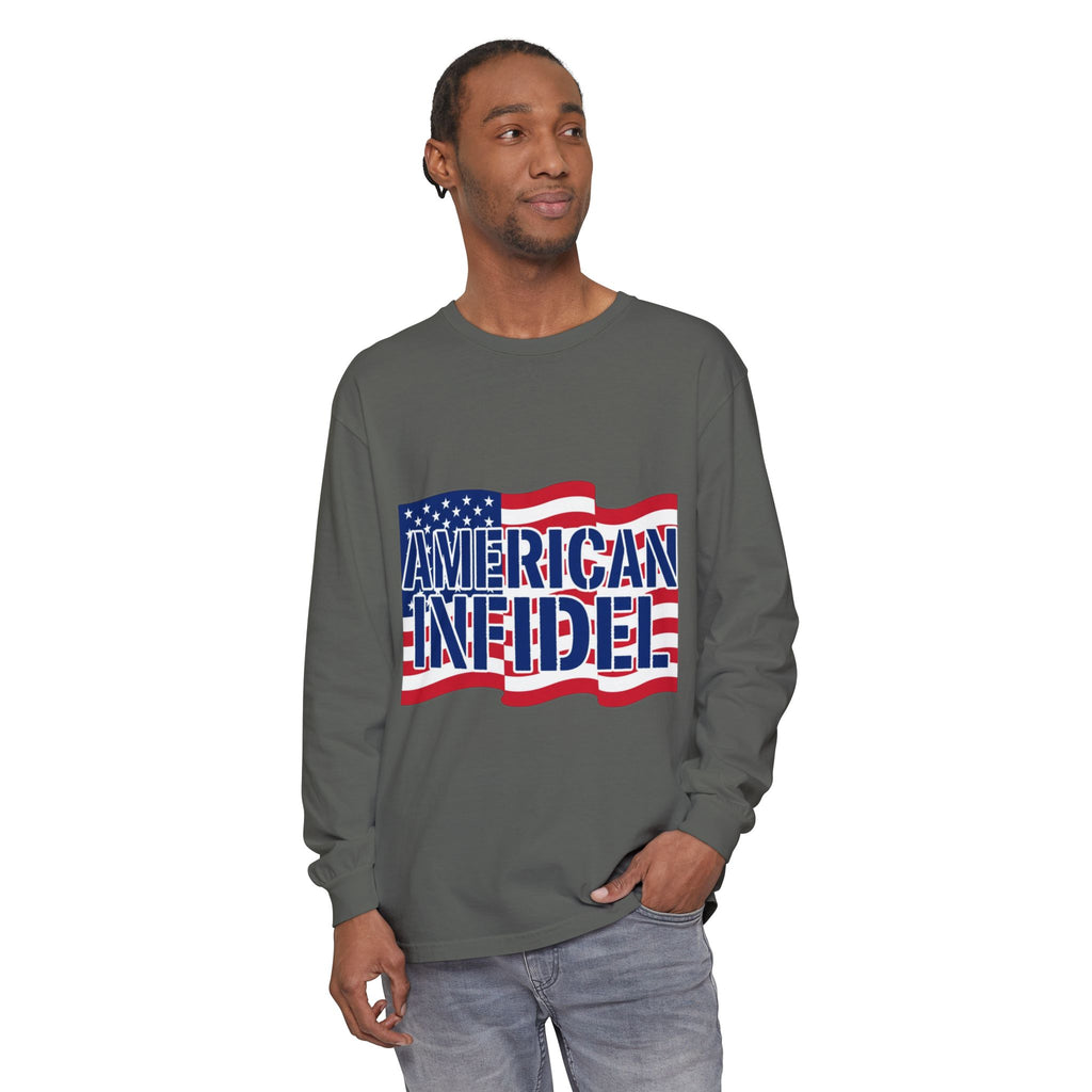 Infidel American Infidel Comfort Colors Long Sleeve