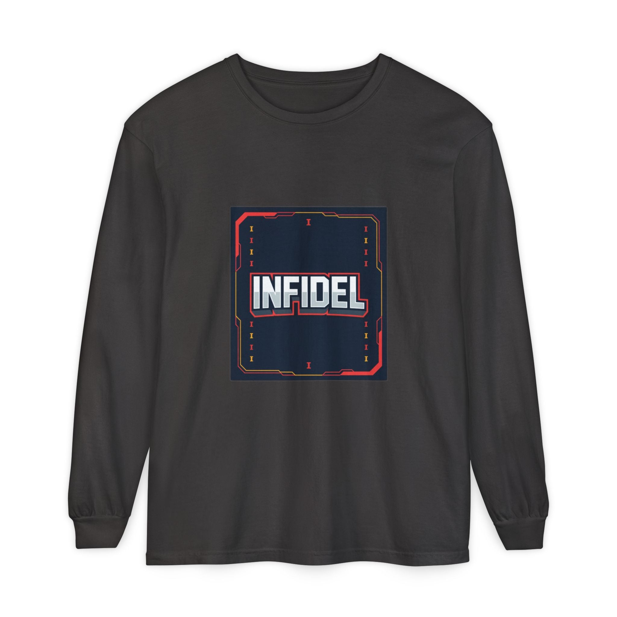 Infidel Pong  Comfort Colors Long Sleeve