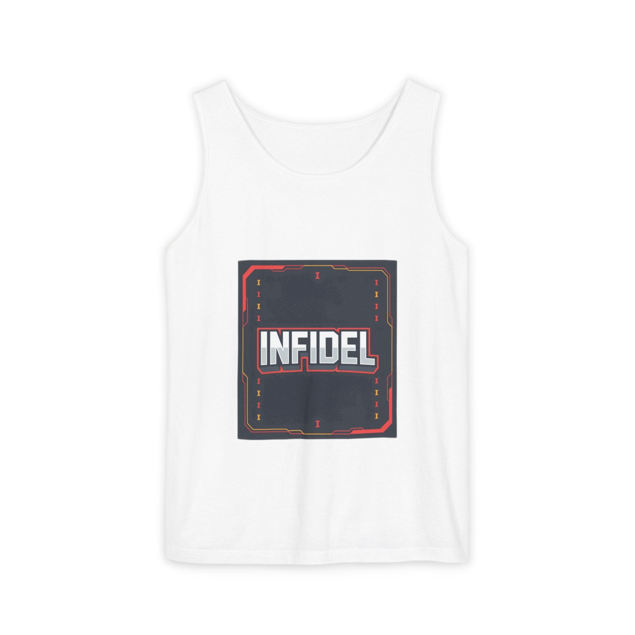 Infidel Pong  Garment-Dyed Tank Top