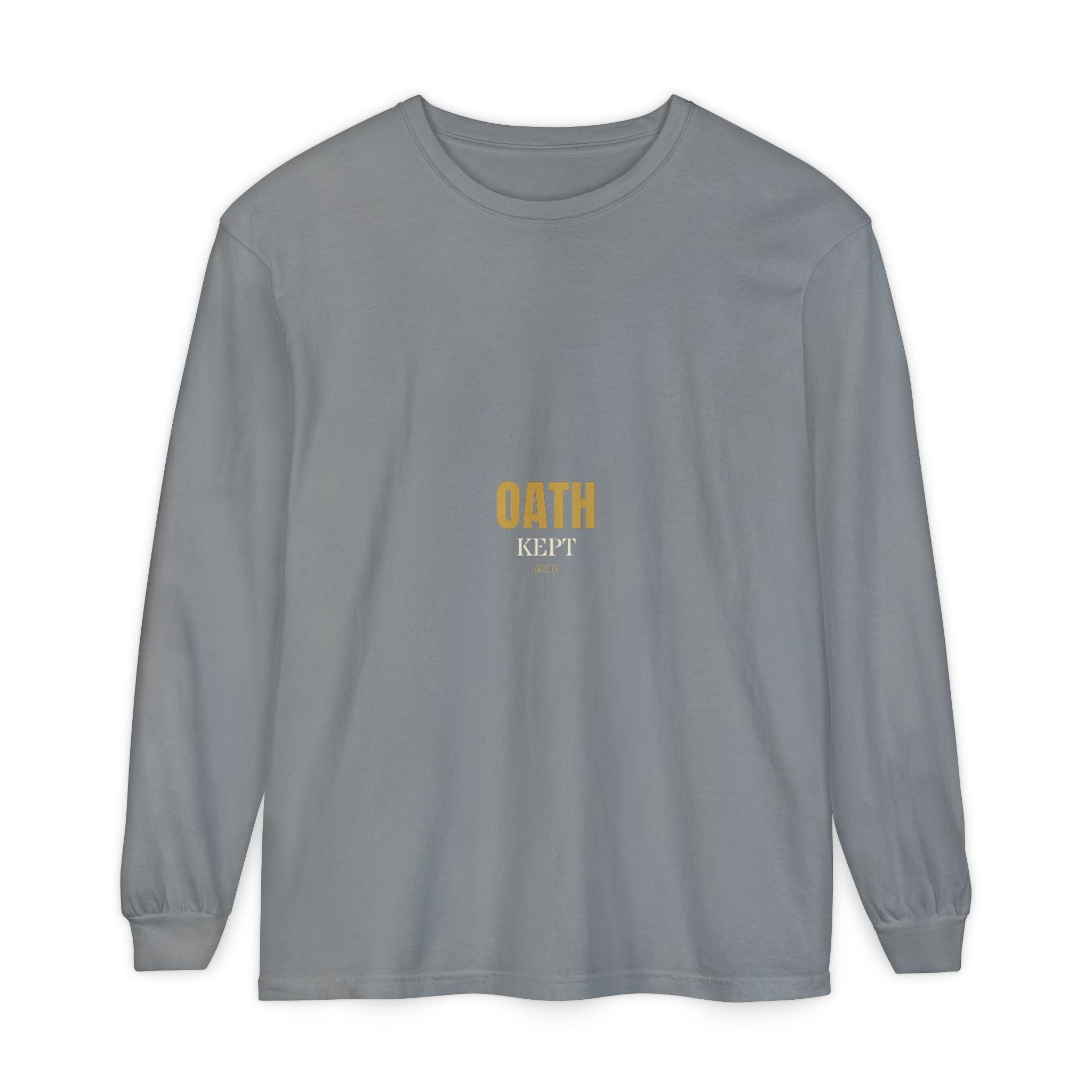 OATH KEPT Comfort Colors Long Sleeve — Comfort Colors long sleeve tee, garment-dyed, relaxed fit