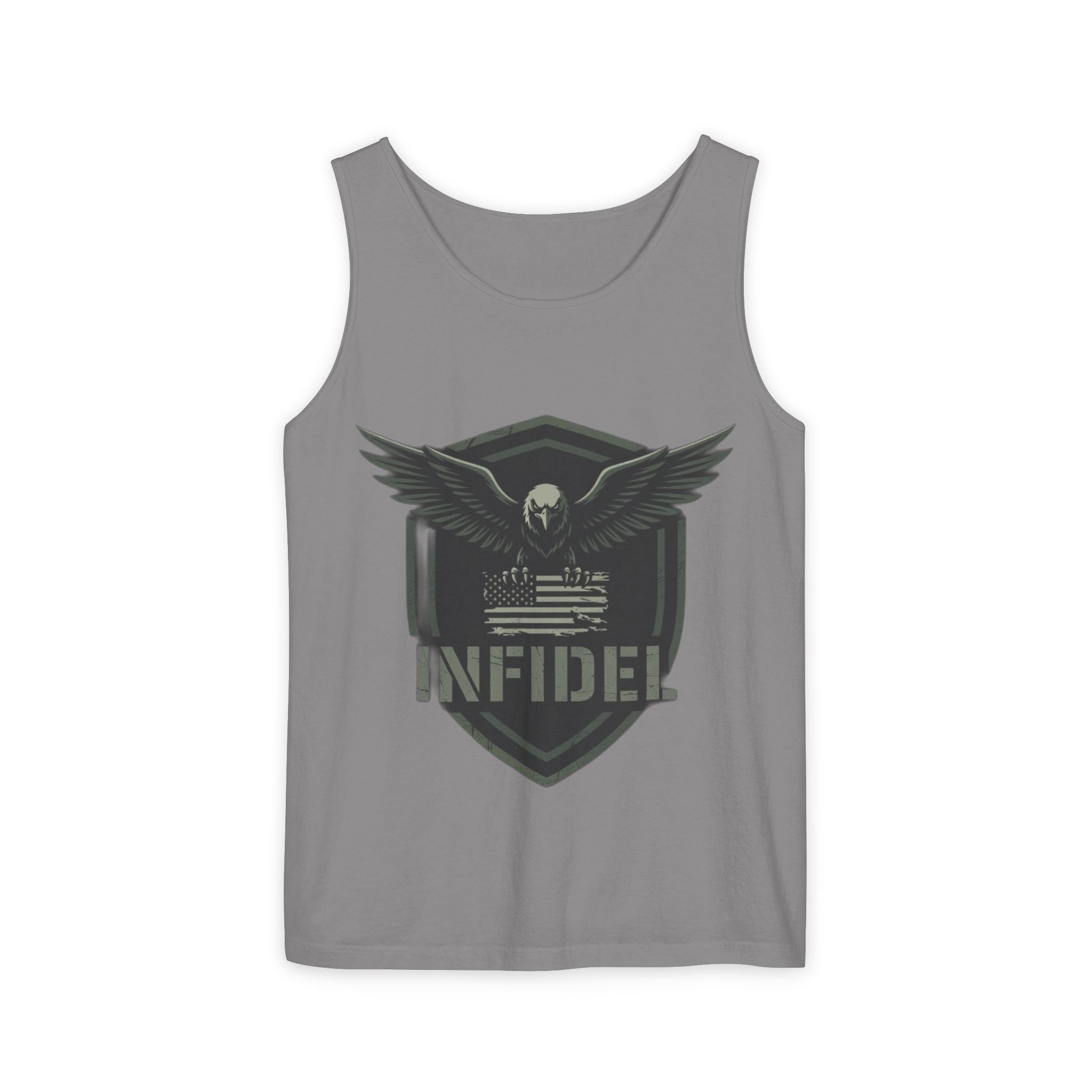 Eagle_Flag Garment-Dyed Tank Top