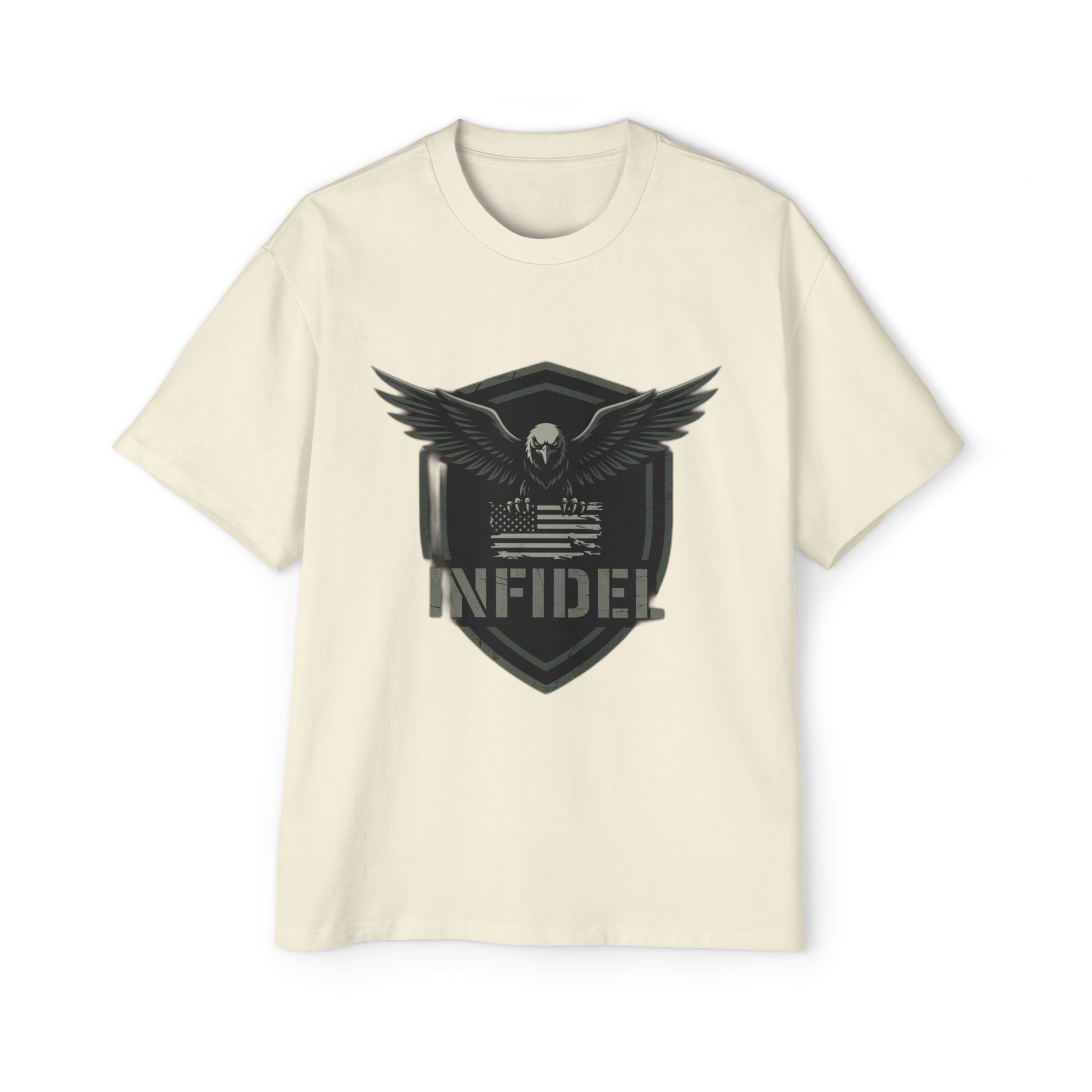 Eagle_Flag Heavy Oversized Tee