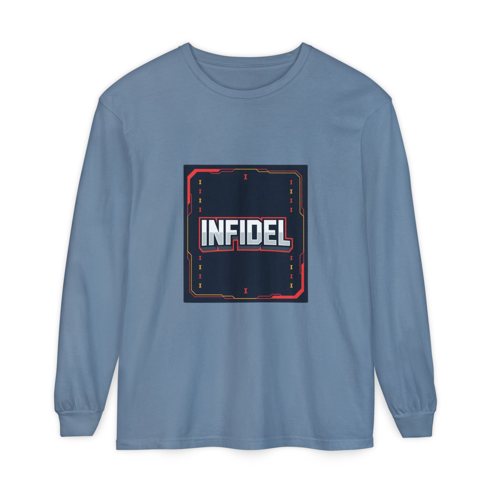 Infidel Pong  Comfort Colors Long Sleeve