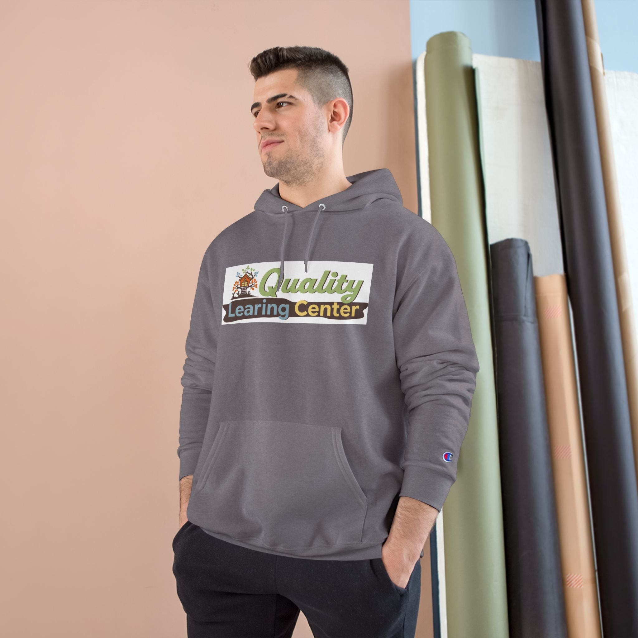 Infidel Learning Center Tee Champion Hoodie