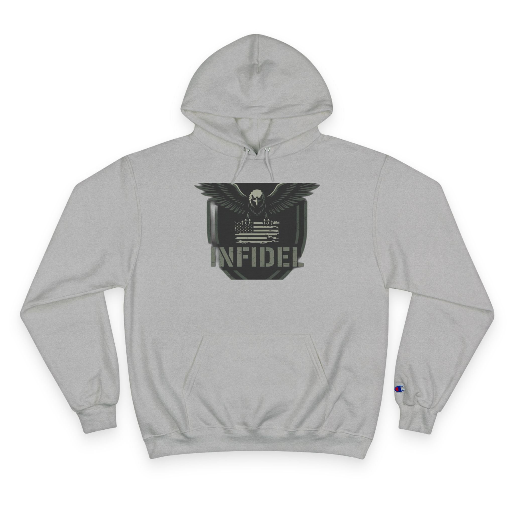 Eagle_Flag Champion Hoodie