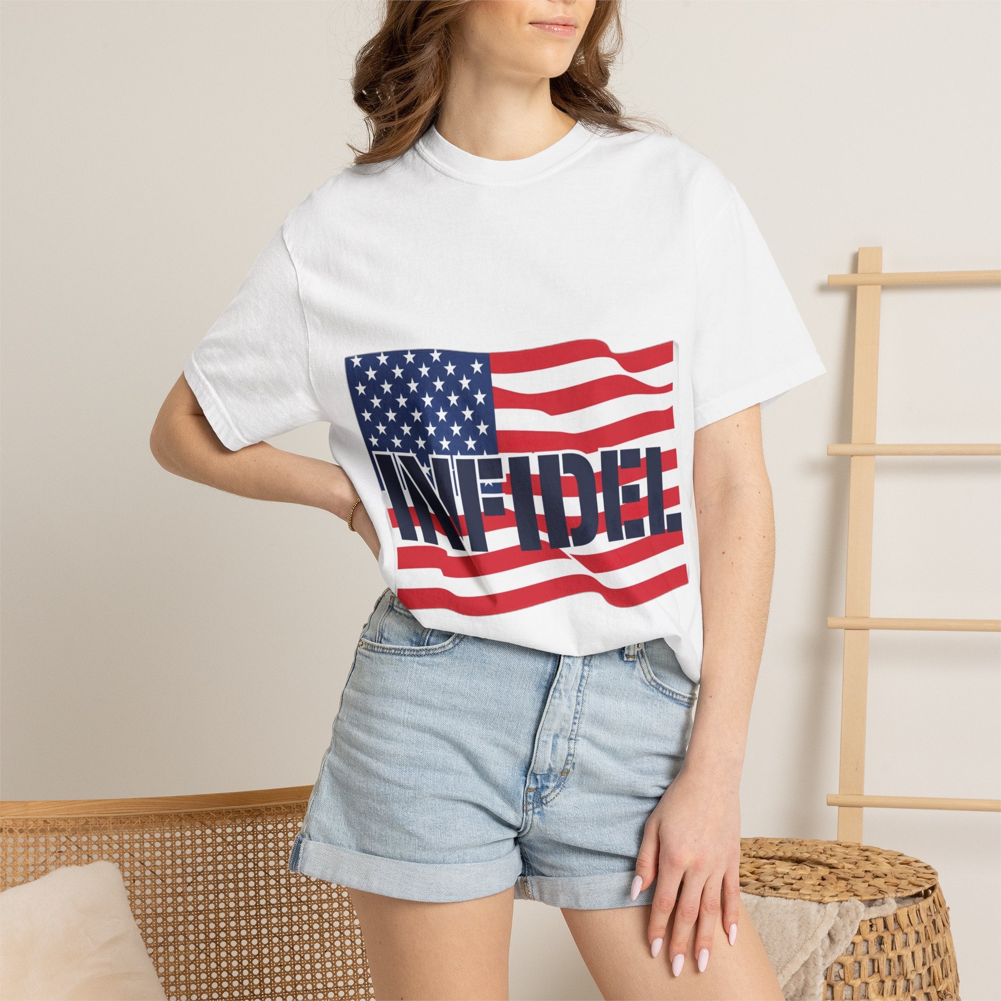 American-Bold Comfort Colors Tee
