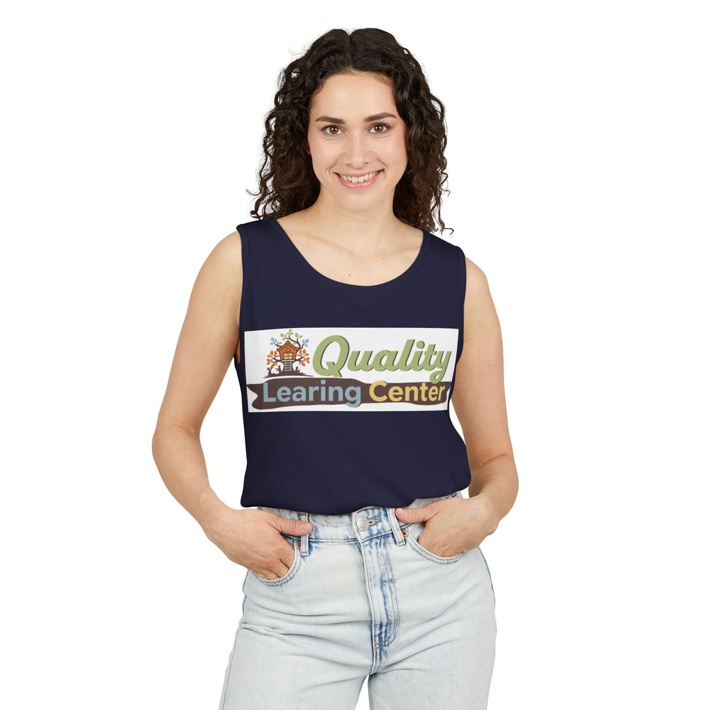 Infidel Learning Center Tee Garment-Dyed Tank Top